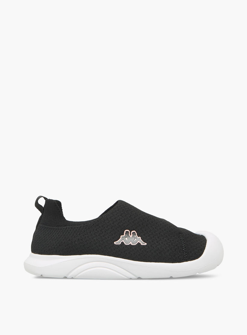 Kappa Girls Logo Print Slip-On Sports Shoes-girls-shoes-sports-image-3
