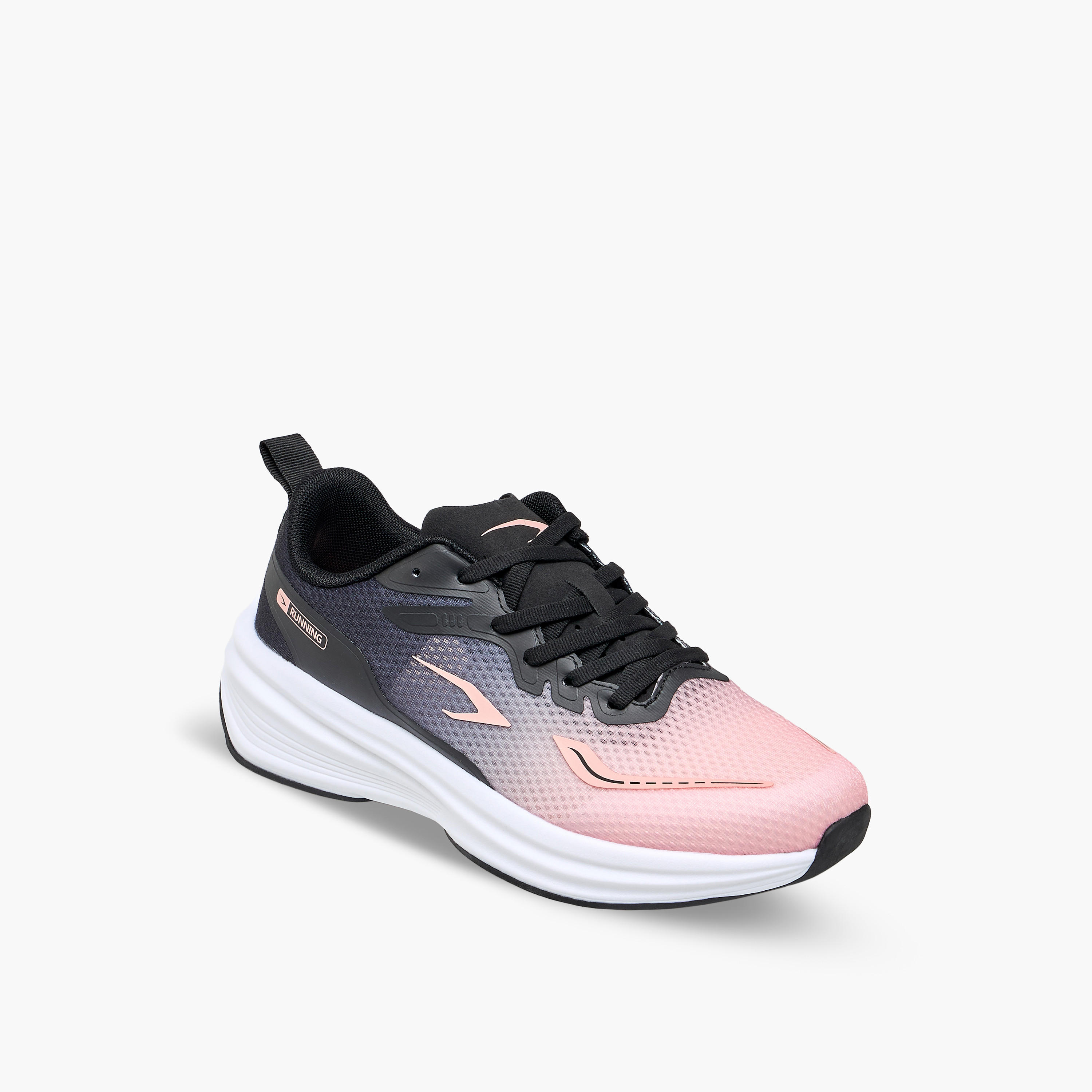 Dash Women Ombre Lace-Up Running Shoes-sports-women-shoes-image-2
