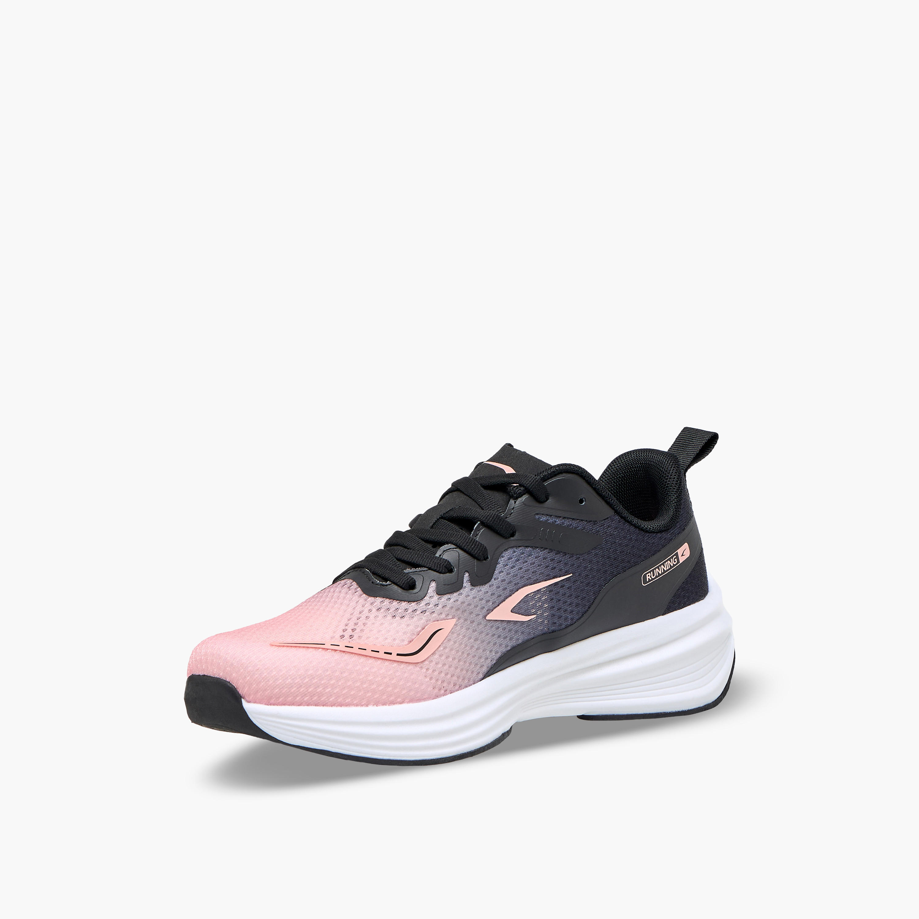 Dash Women Ombre Lace-Up Running Shoes-sports-women-shoes-image-4