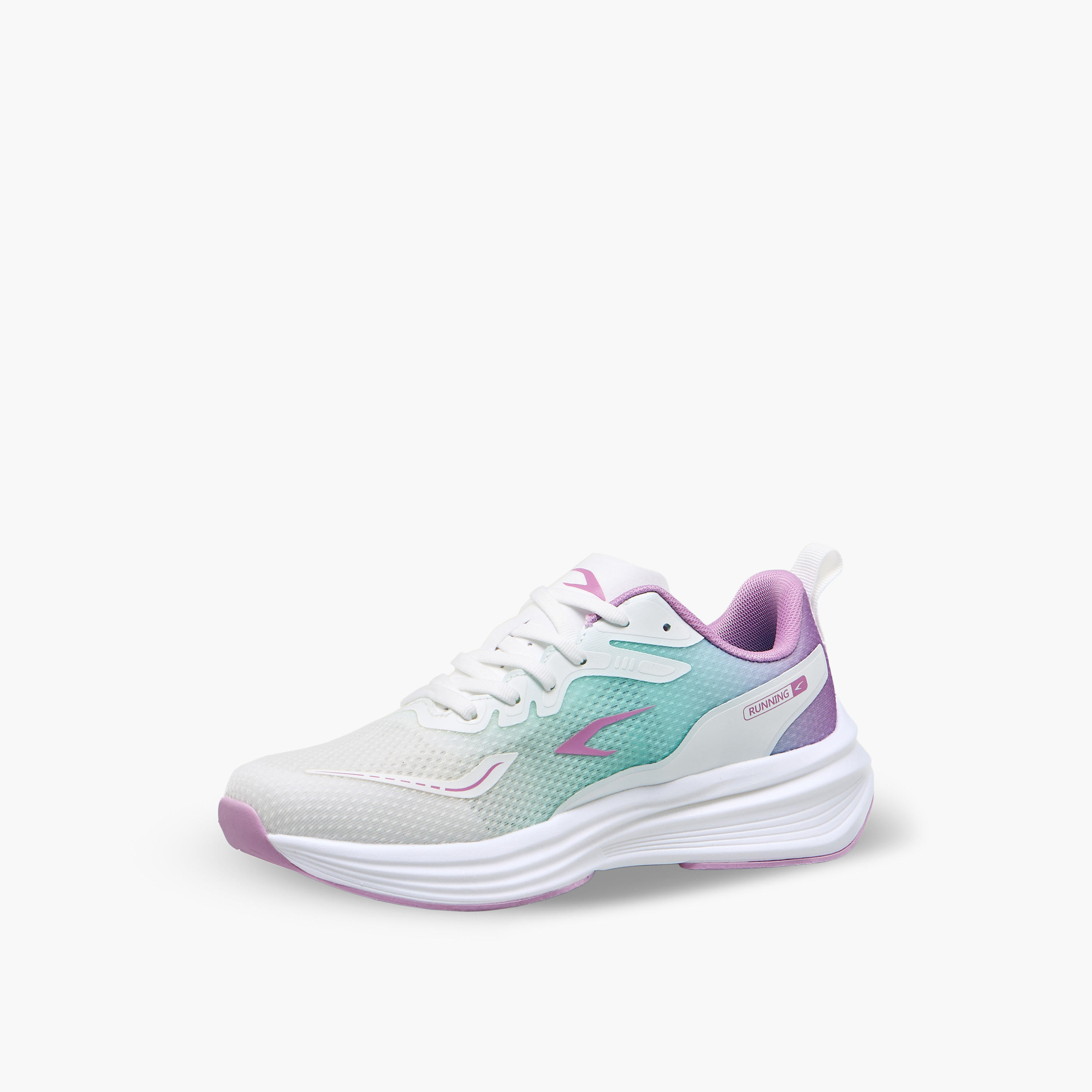Dash Women Ombre Lace-Up Running Shoes-sports-women-shoes-image-4