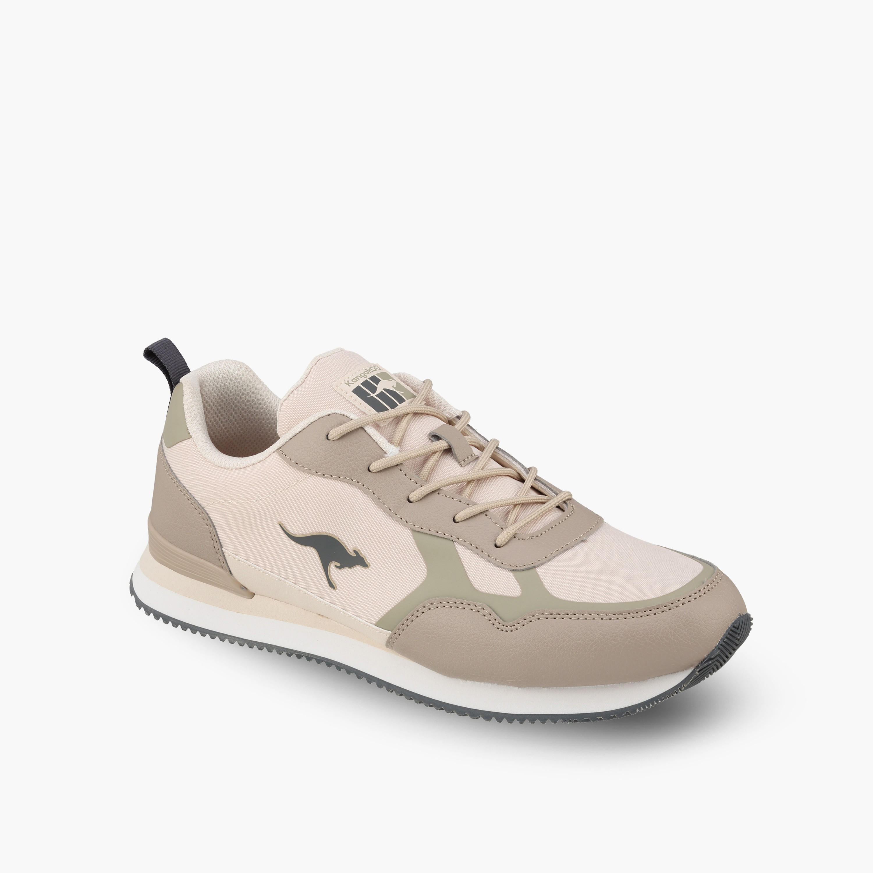 KangaROOS Men Panelled Lace-Up Sports Shoes-men-shoes-sneakers-image-2