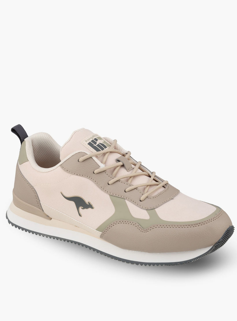 KangaROOS Men Panelled Lace-Up Sports Shoes-men-shoes-sneakers-image-2