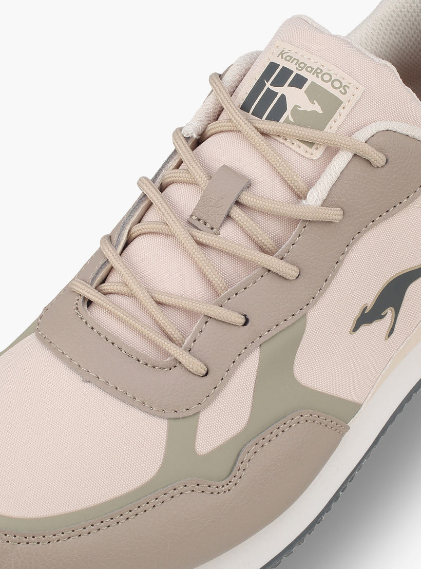 KangaROOS Men Panelled Lace-Up Sports Shoes-men-shoes-sneakers-image-4