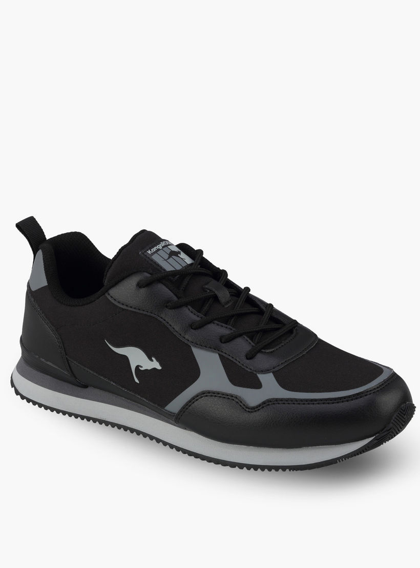 KangaROOS Men Panelled Lace-Up Sports Shoes-men-shoes-sneakers-image-2