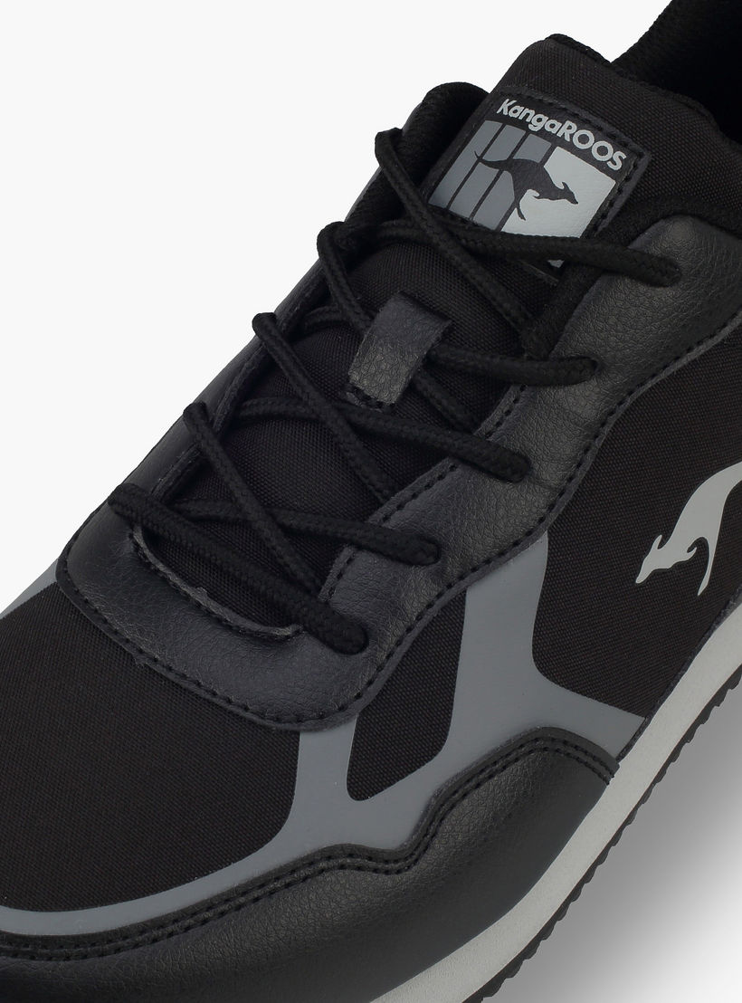 KangaROOS Men Panelled Lace-Up Sports Shoes-men-shoes-sneakers-image-4