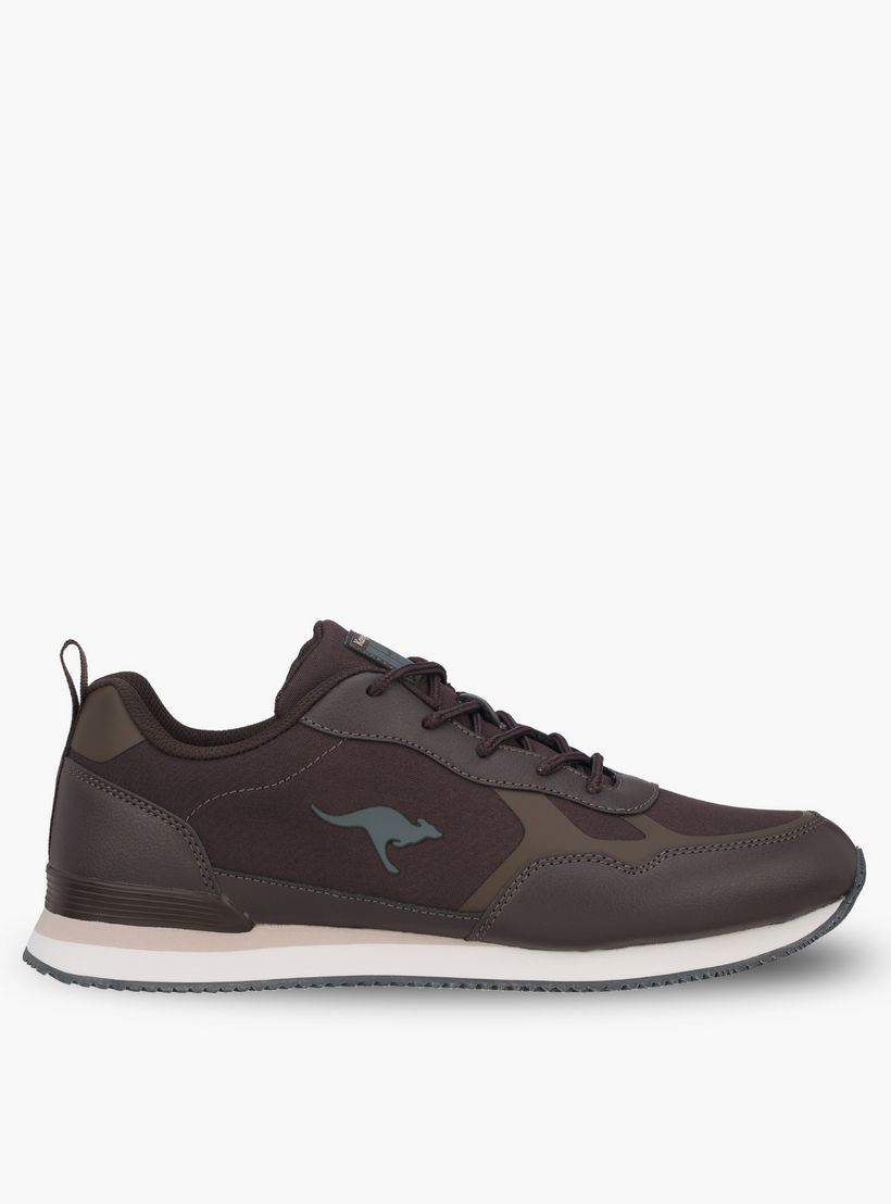 KangaROOS Men Panelled Lace-Up Sports Shoes-men-shoes-sneakers-image-3