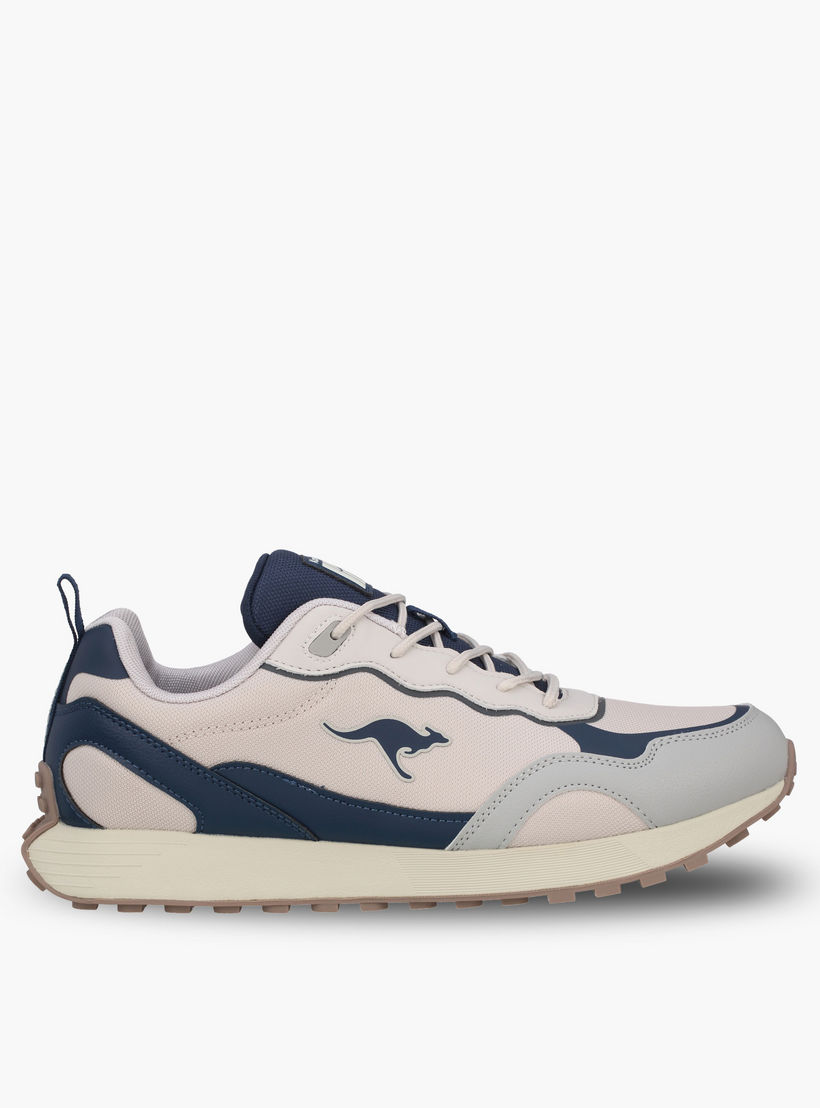 KangaROOS Men Panelled Lace-Up Sports Shoes-men-shoes-sneakers-image-3