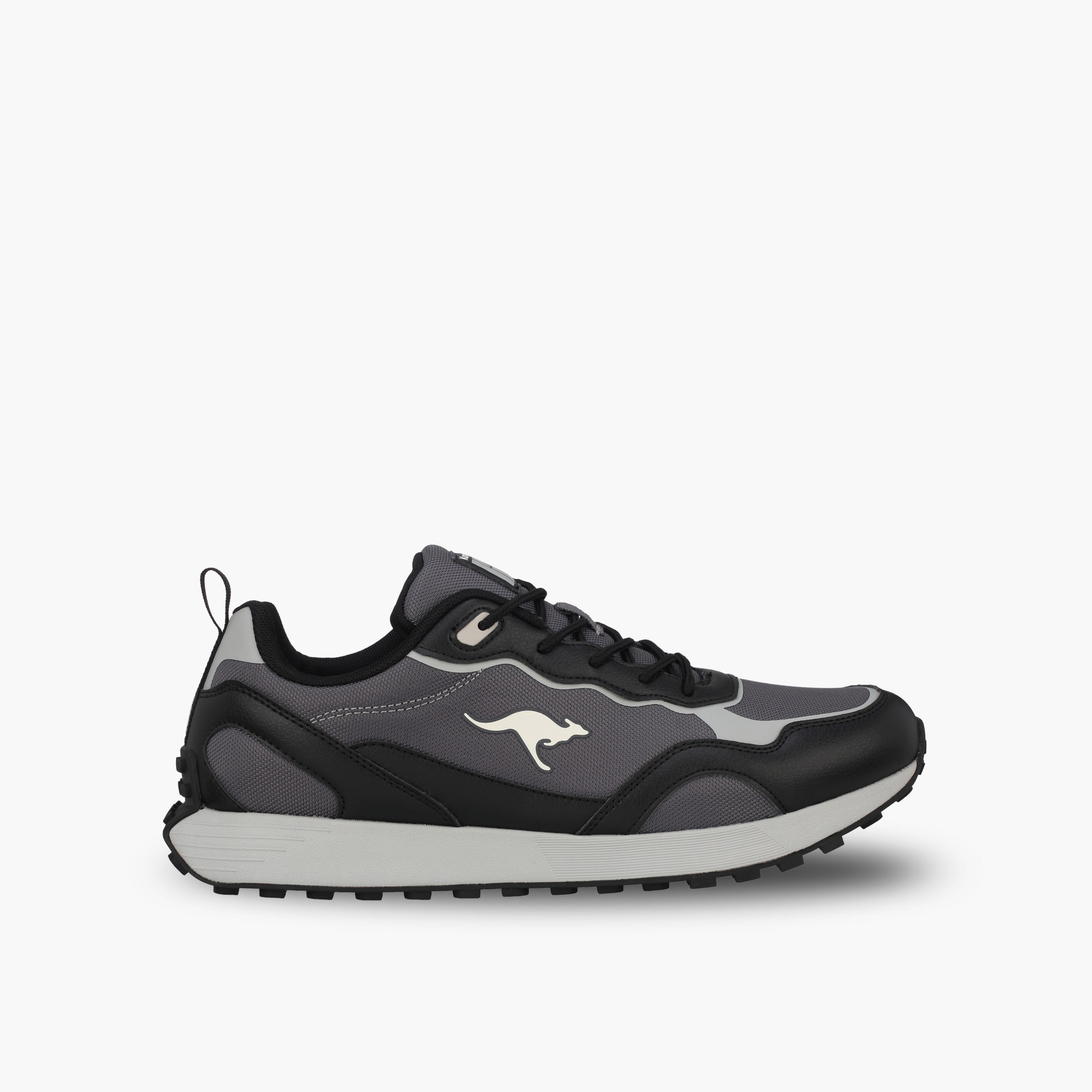 KangaROOS Men Panelled Lace-Up Sports Shoes-men-shoes-sneakers-image-3