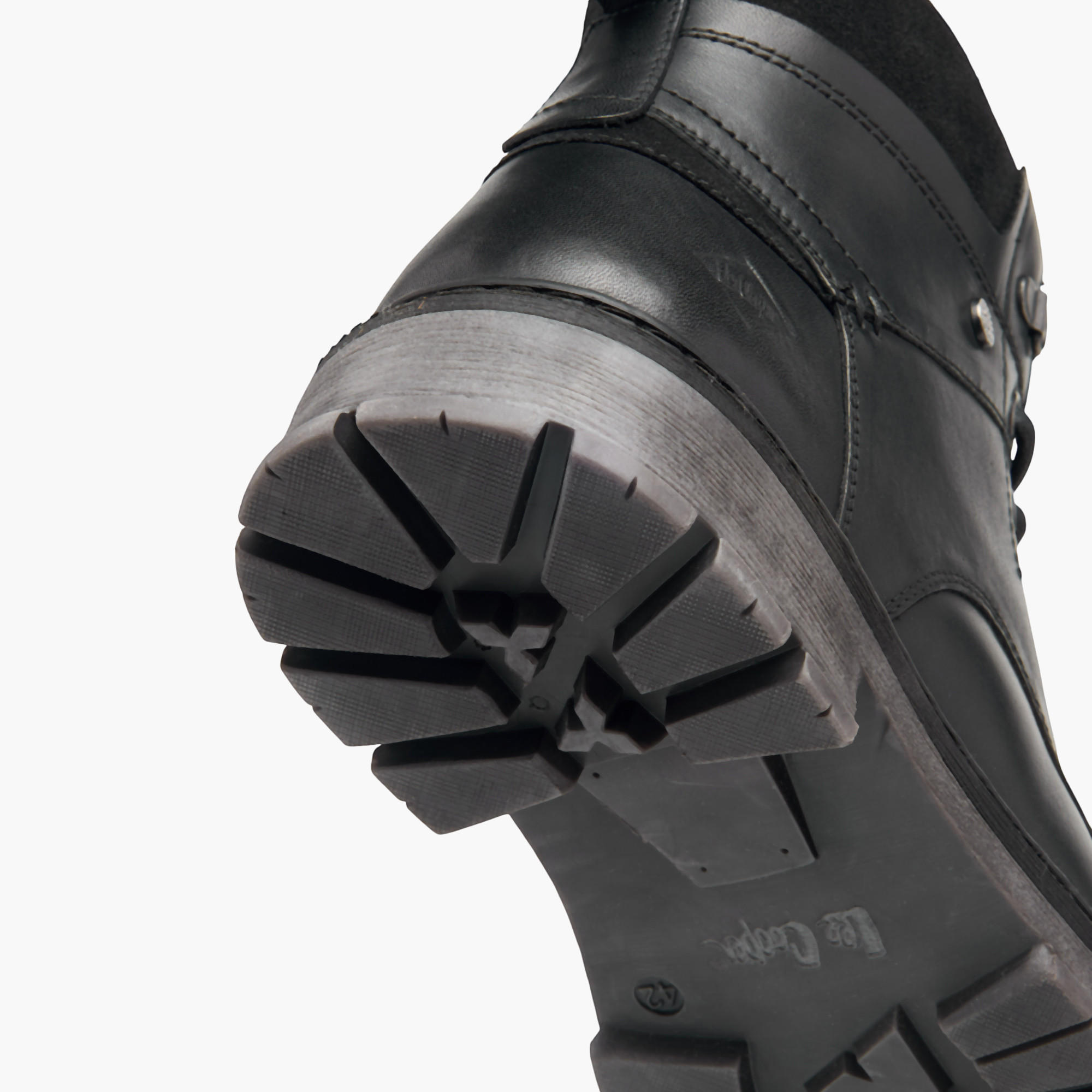 Lee Cooper Men's Leather Textured Chukka Boots with Zip Closure-men-shoes-boots-image-5