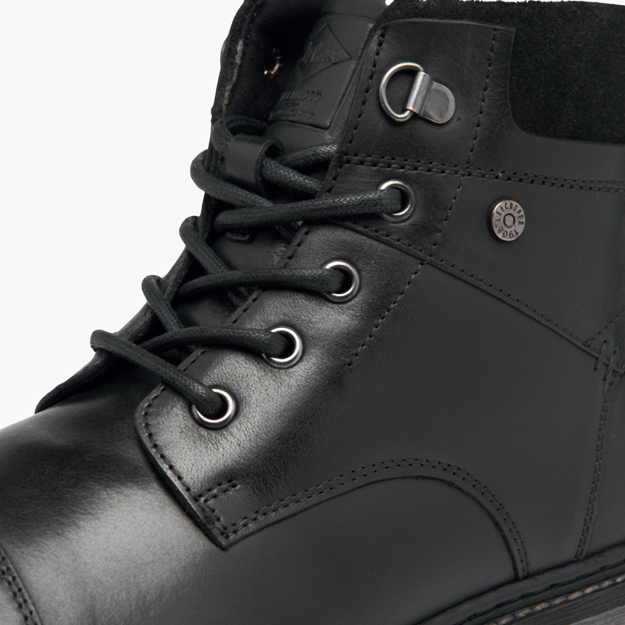 Lee Cooper Men's Leather Textured Chukka Boots with Zip Closure-men-shoes-boots-image-6