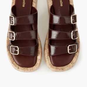 Surestep Women Triple Buckle Sandals-women-shoes-sandals-image-1
