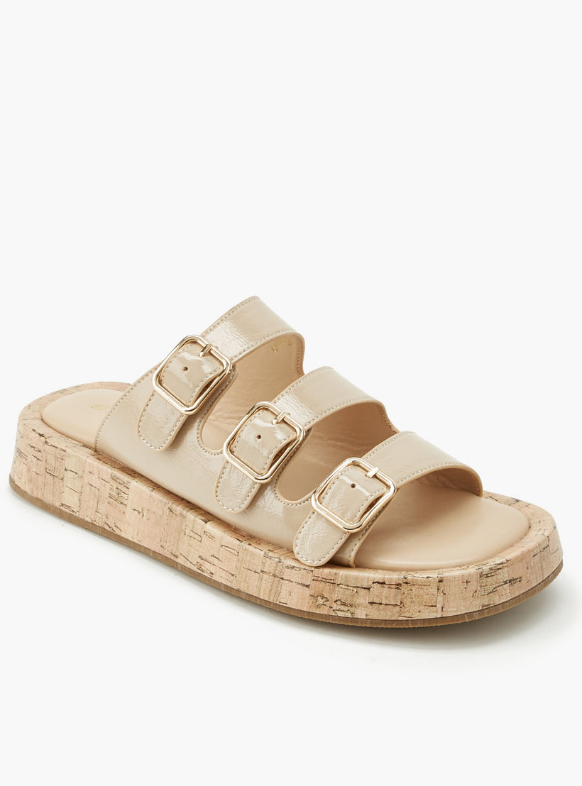 صندل للنساء بثلاثة إبزيمات من شورستيب-women-shoes-sandals-heeled-image-2