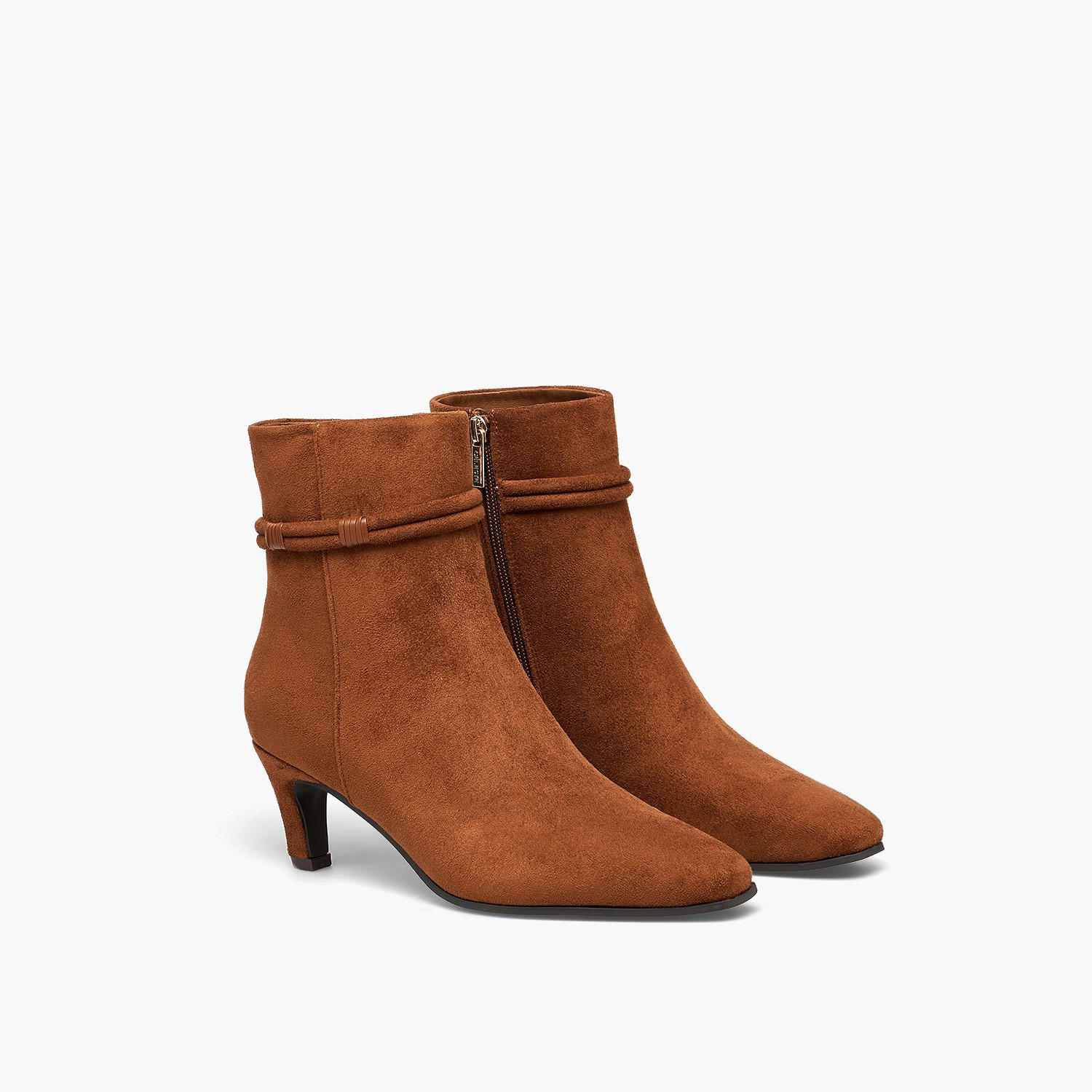 بوت بطول الكاحل جلد سويدي للنساء من سيليست-women-shoes-boots-image-1