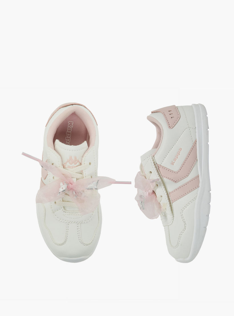 حذاء سنيكرز للكاحل برباط وفيونكة للبنات من كابا-girls-shoes-sneakers-image-1