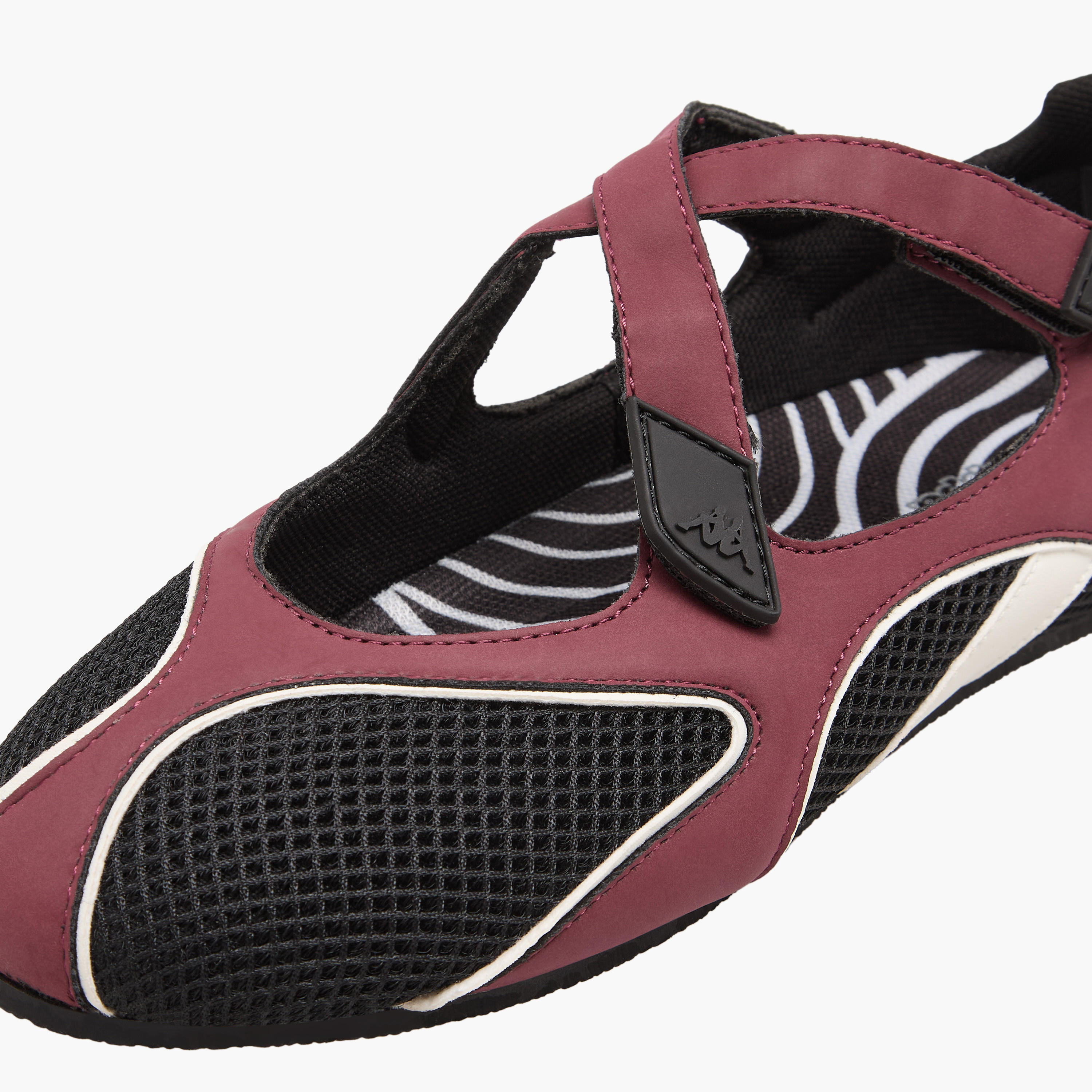 Kappa Women Panelled Hook & Loop Sports Shoes-women-shoes-sneakers-image-4