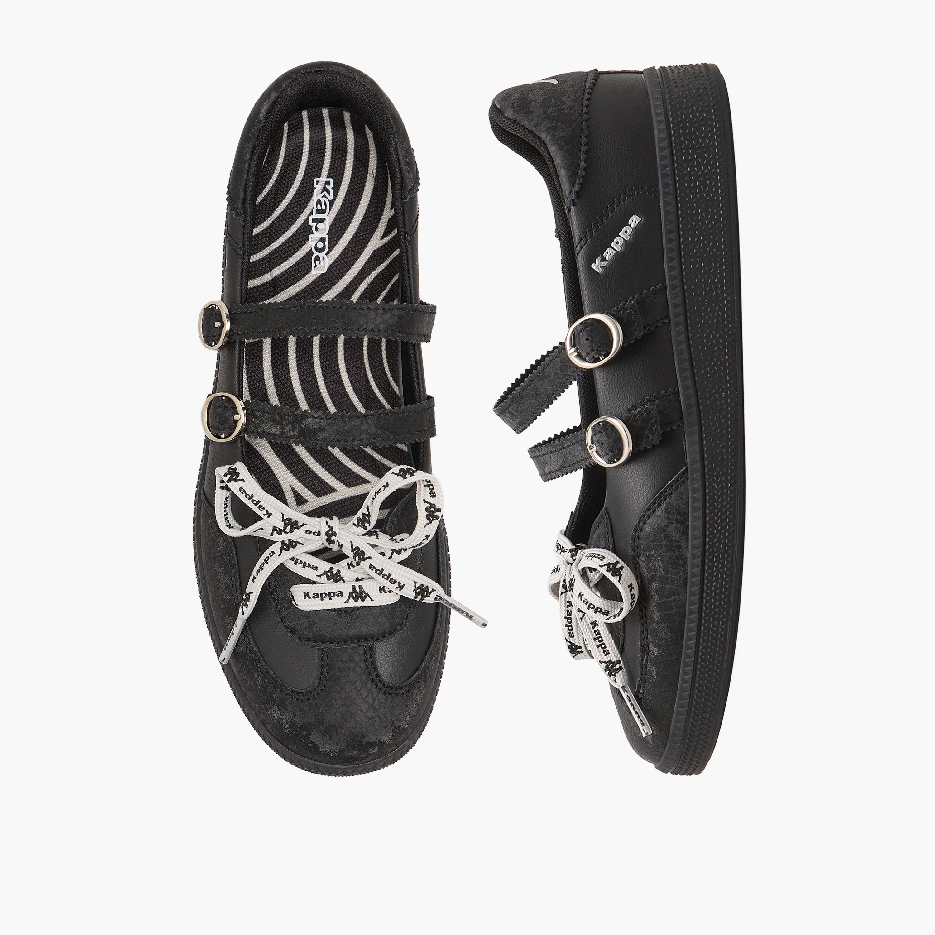 Kappa Women HERITAGE Panelled Mary Jane Shoes-women-shoes-ballerinas-image-1