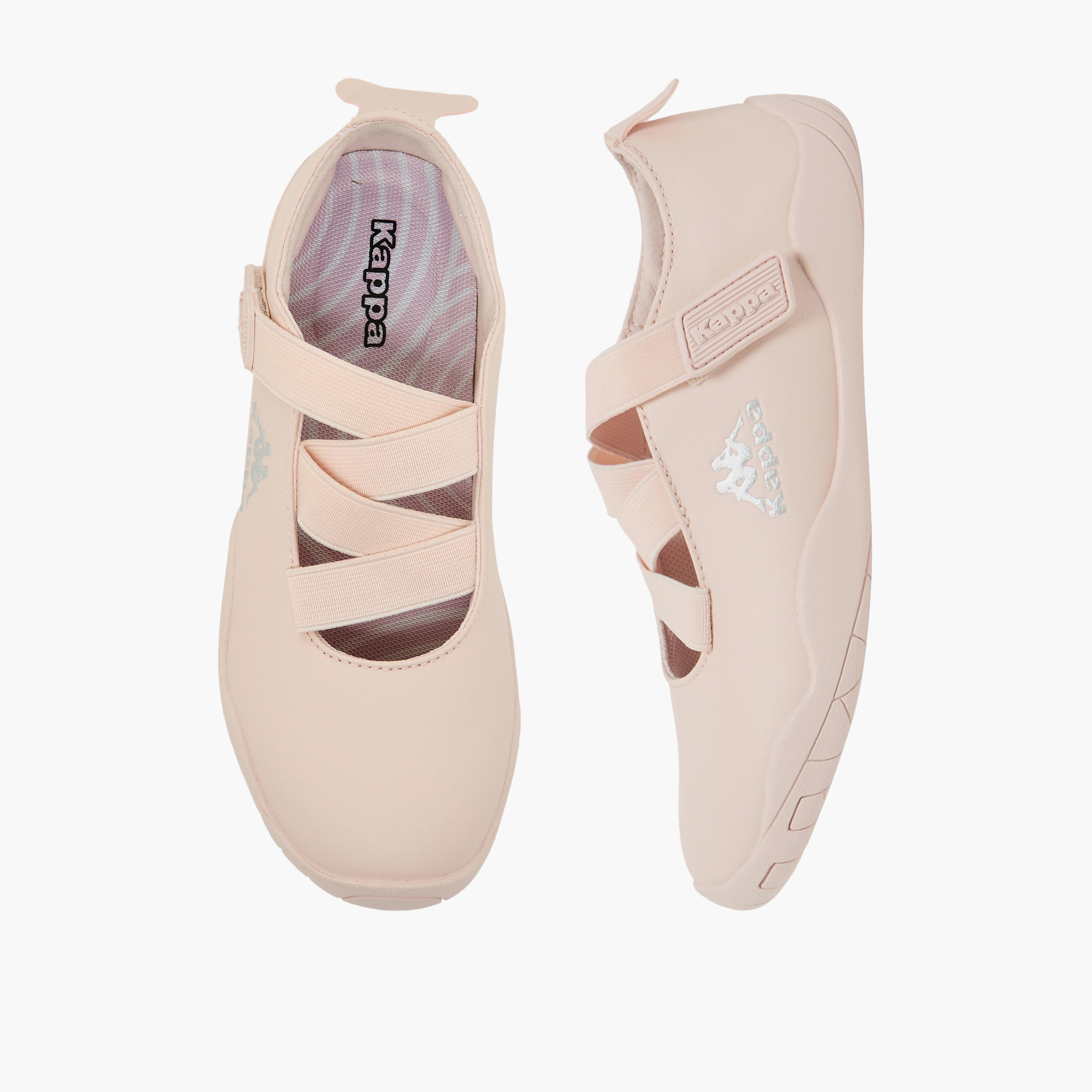 Kappa Girls Cross Strap Sneakerina Shoes-girls-shoes-maryjanes-image-1