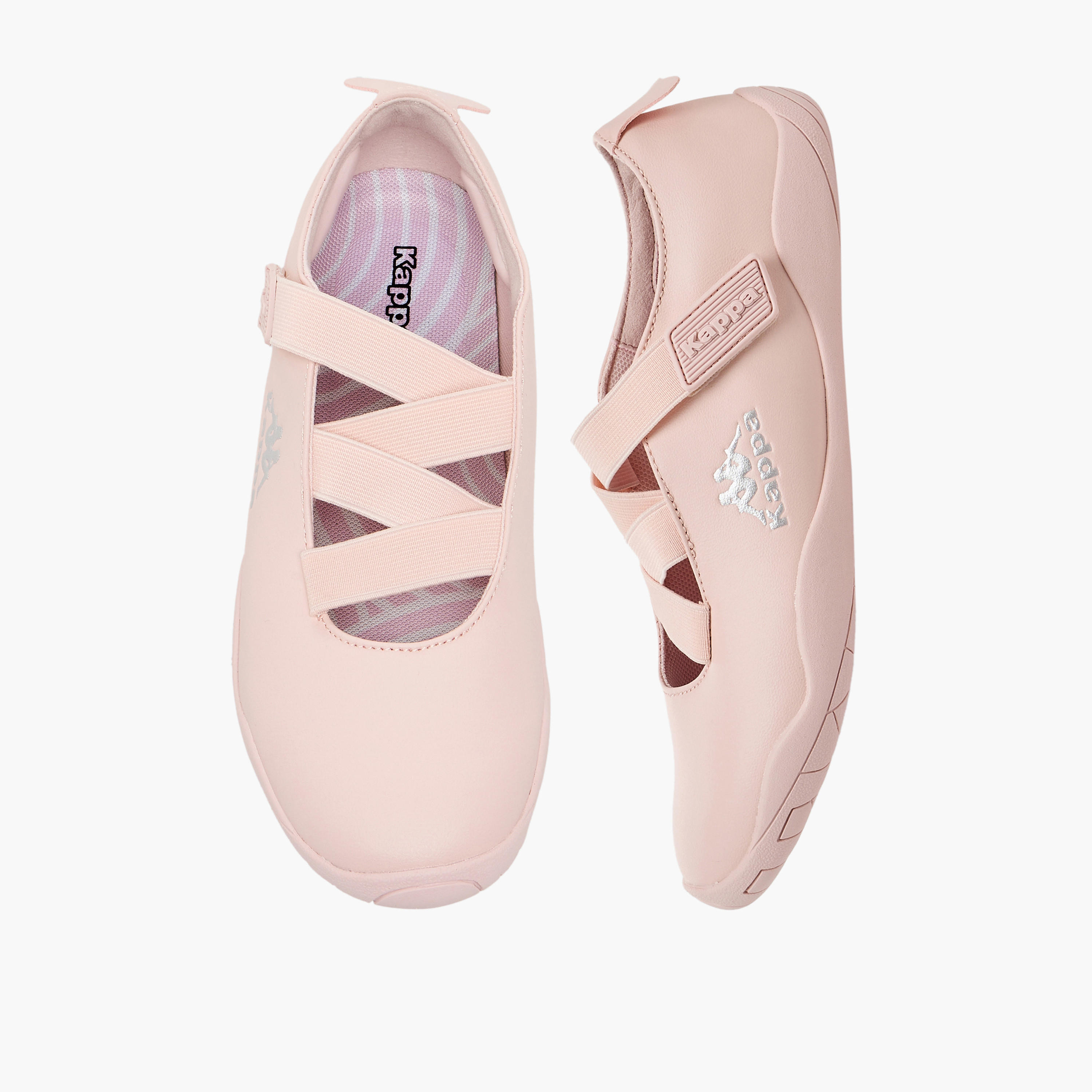 Kappa Women Elasticated Strap Sneakerina Shoes-women-shoes-ballerinas-image-1