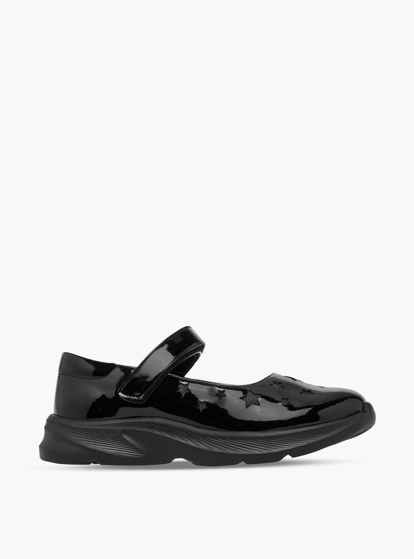 Flora Bella Girls Hook & Loop School Shoes-girls-shoes-maryjanes-image-3