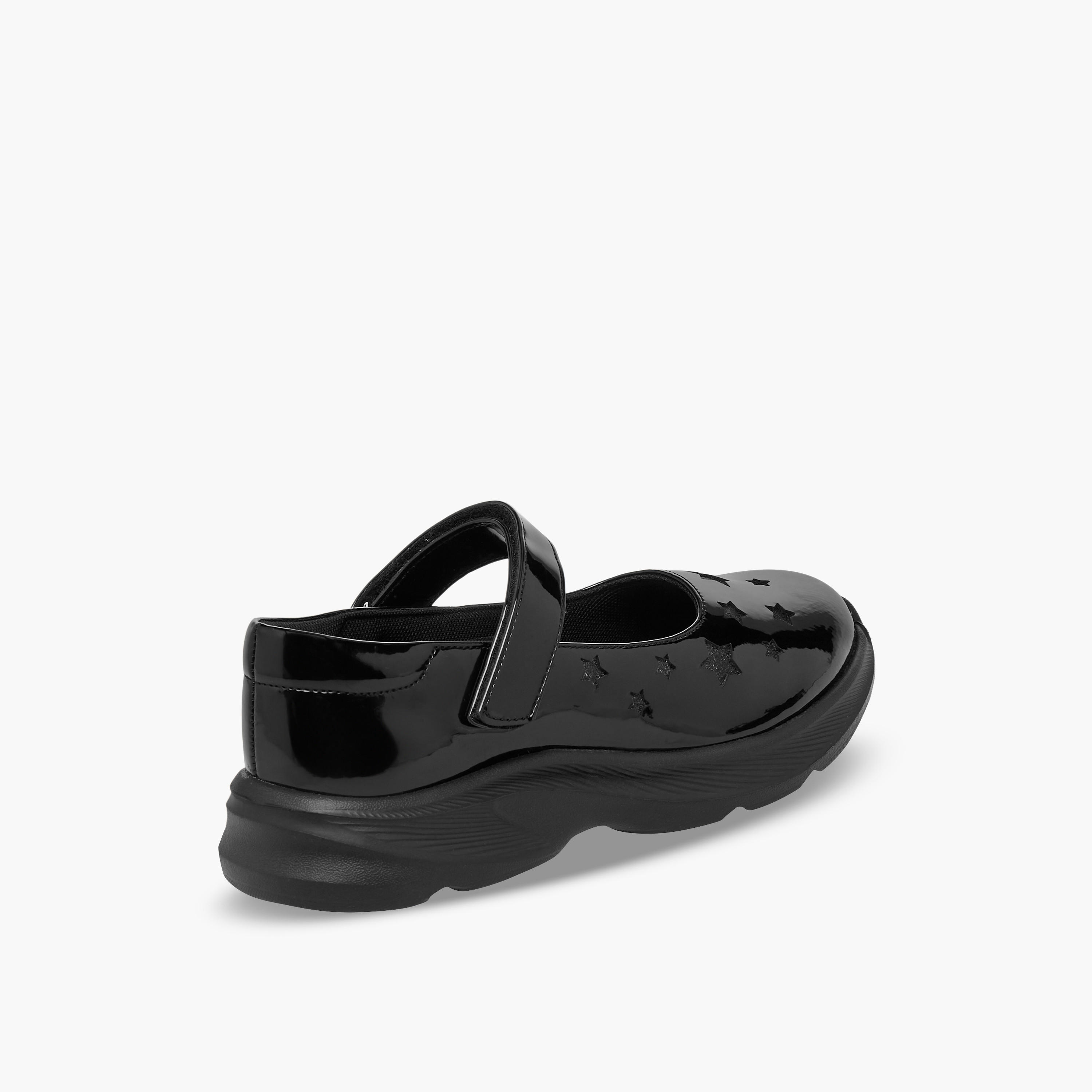 Flora Bella Girls Hook & Loop School Shoes-girls-shoes-maryjanes-image-6