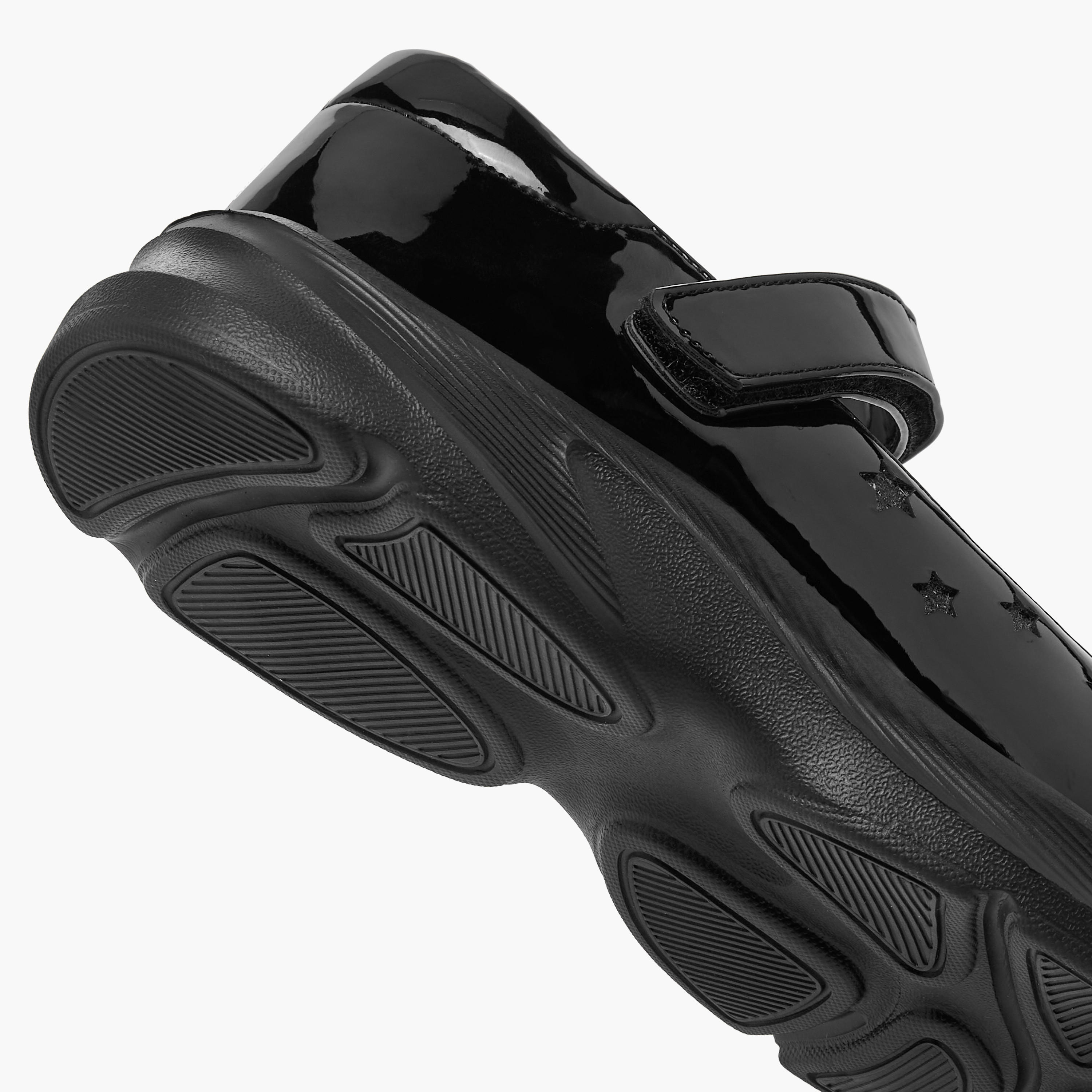 Flora Bella Girls Hook & Loop School Shoes-girls-shoes-maryjanes-image-10