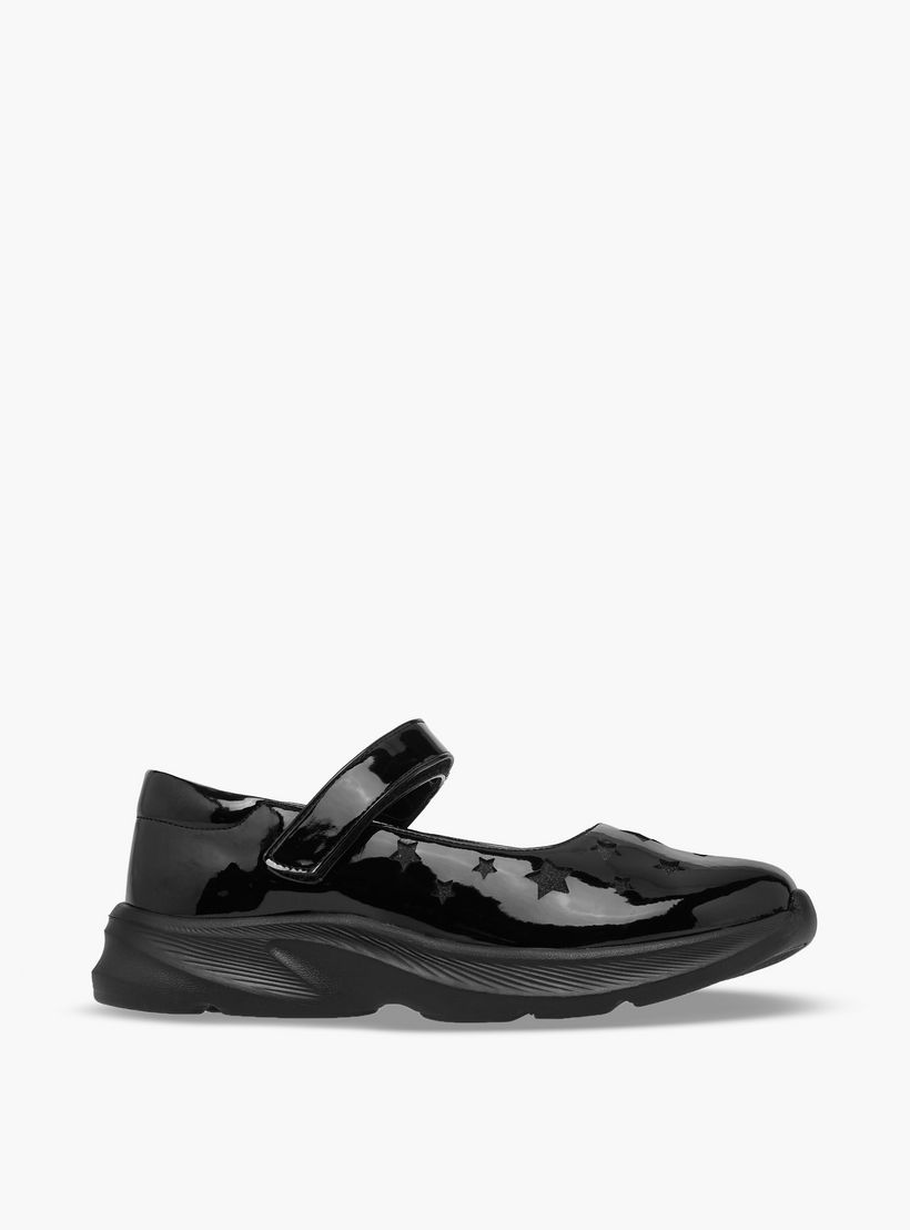 Flora Bella Girls Hook & Loop School Shoes-girls-shoes-maryjanes-image-3