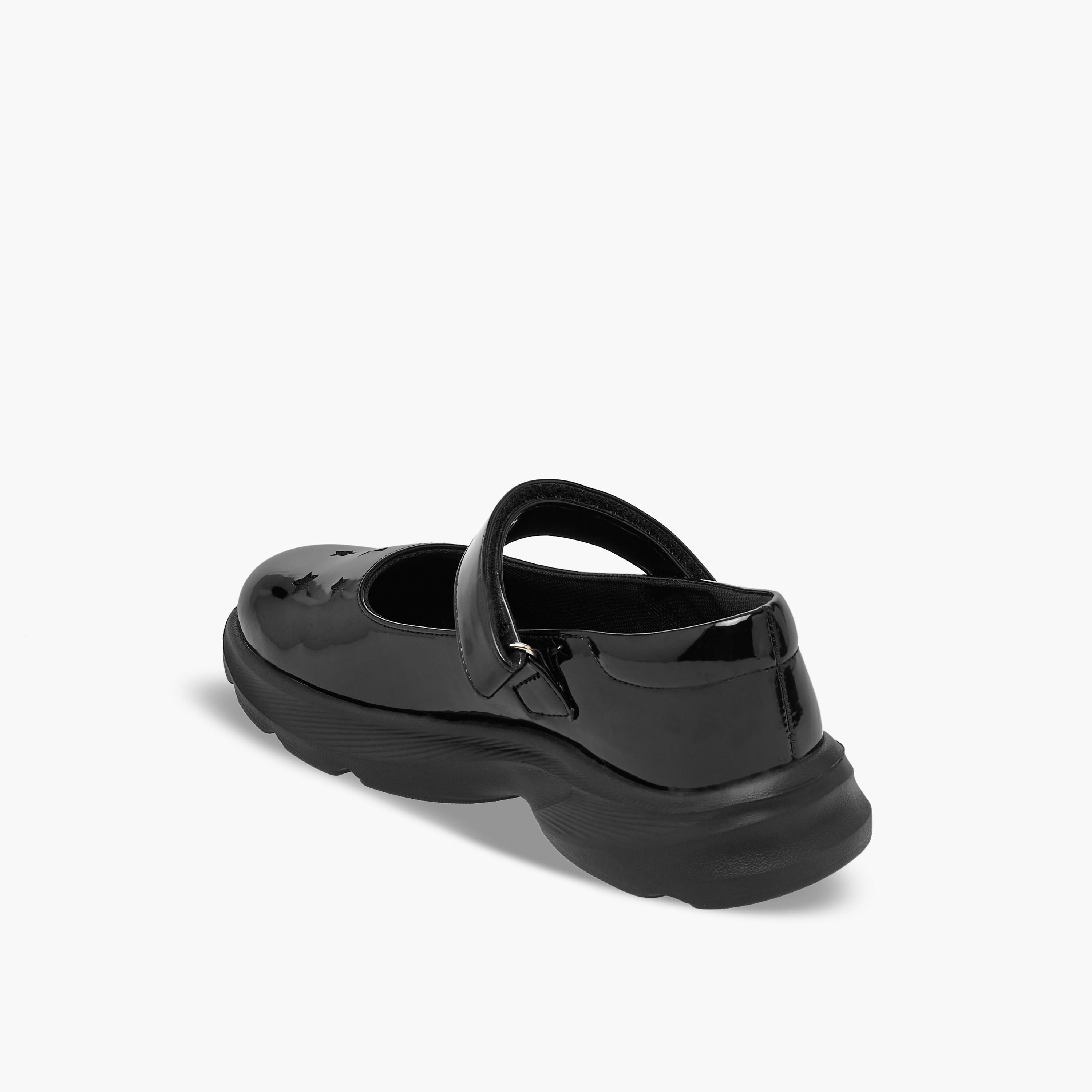 Flora Bella Girls Hook & Loop School Shoes-girls-shoes-maryjanes-image-5