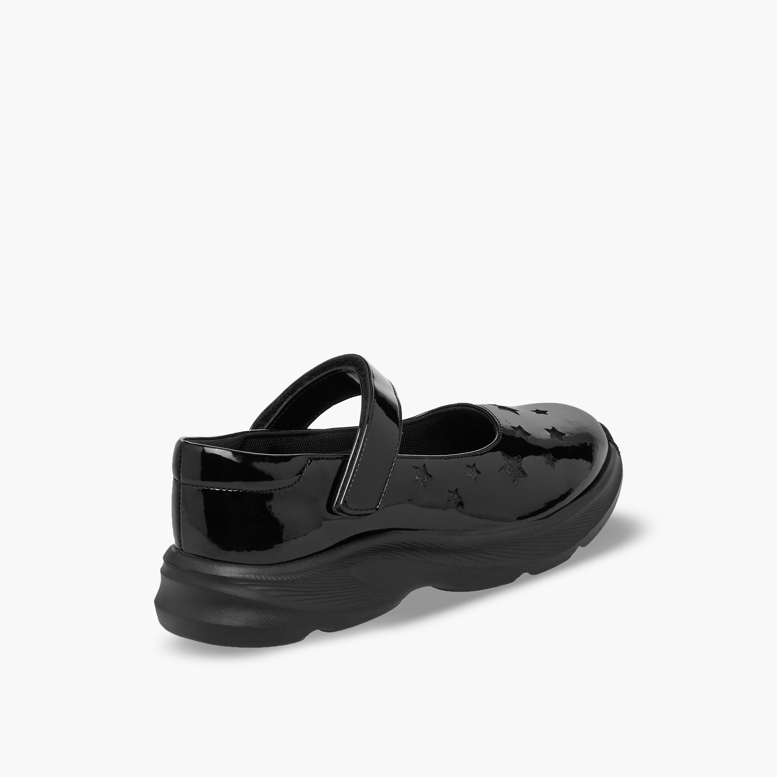 Flora Bella Girls Hook & Loop School Shoes-girls-shoes-maryjanes-image-6