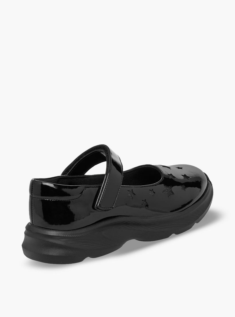 Flora Bella Girls Hook & Loop School Shoes-girls-shoes-maryjanes-image-6