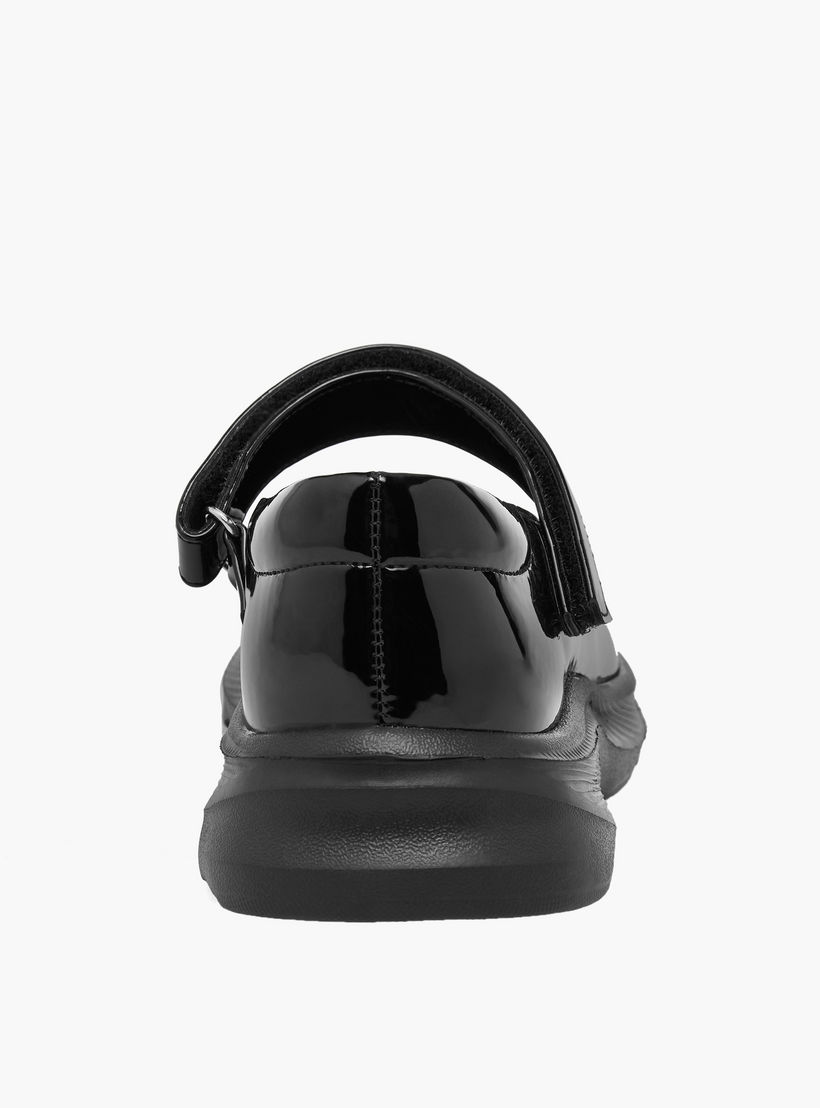 Flora Bella Girls Hook & Loop School Shoes-girls-shoes-maryjanes-image-9