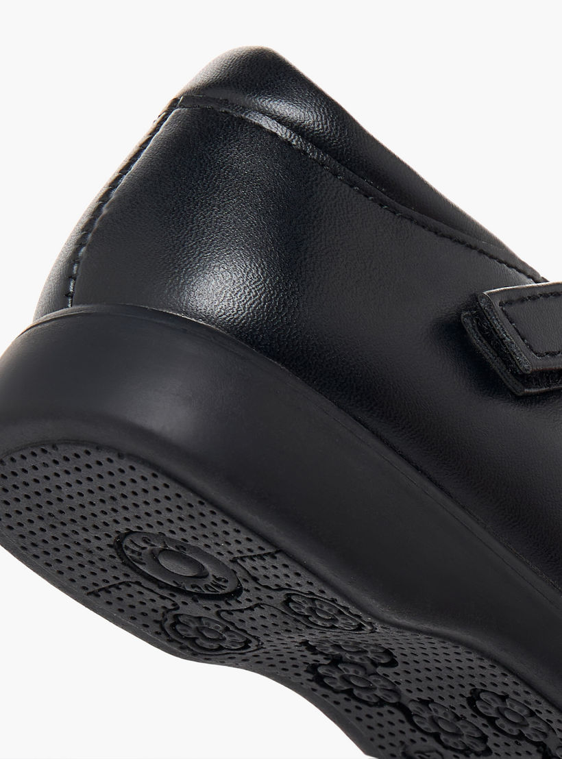 Flora Bella Girls Bow Detail Hook & Loop Mary Jane School Shoes-girls-shoes-maryjanes-image-10