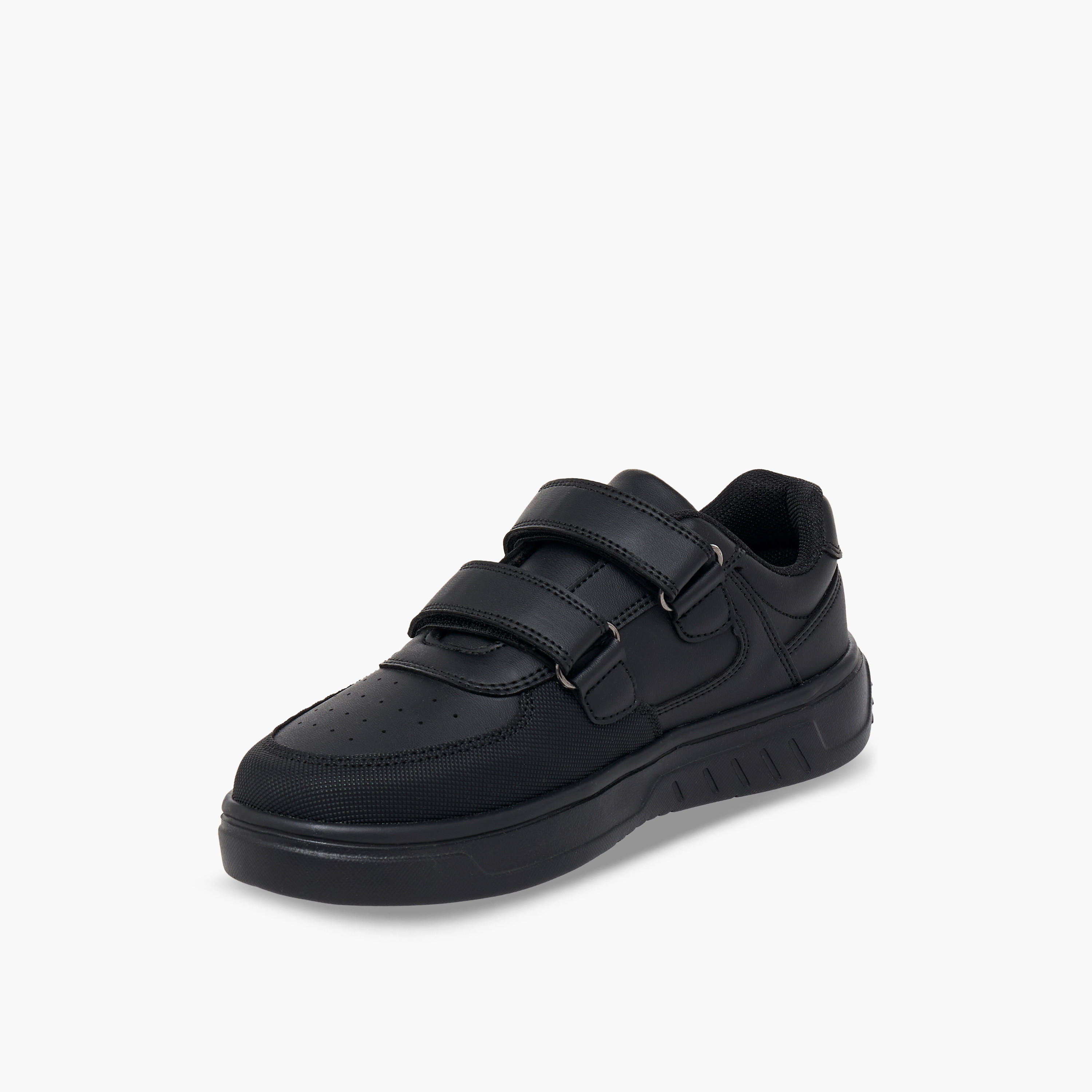 حذاء مدرسي بشريط إغلاق للأولاد من أل بي أل من شو إكسبريس-boys-shoes-schoolshoes-image-4