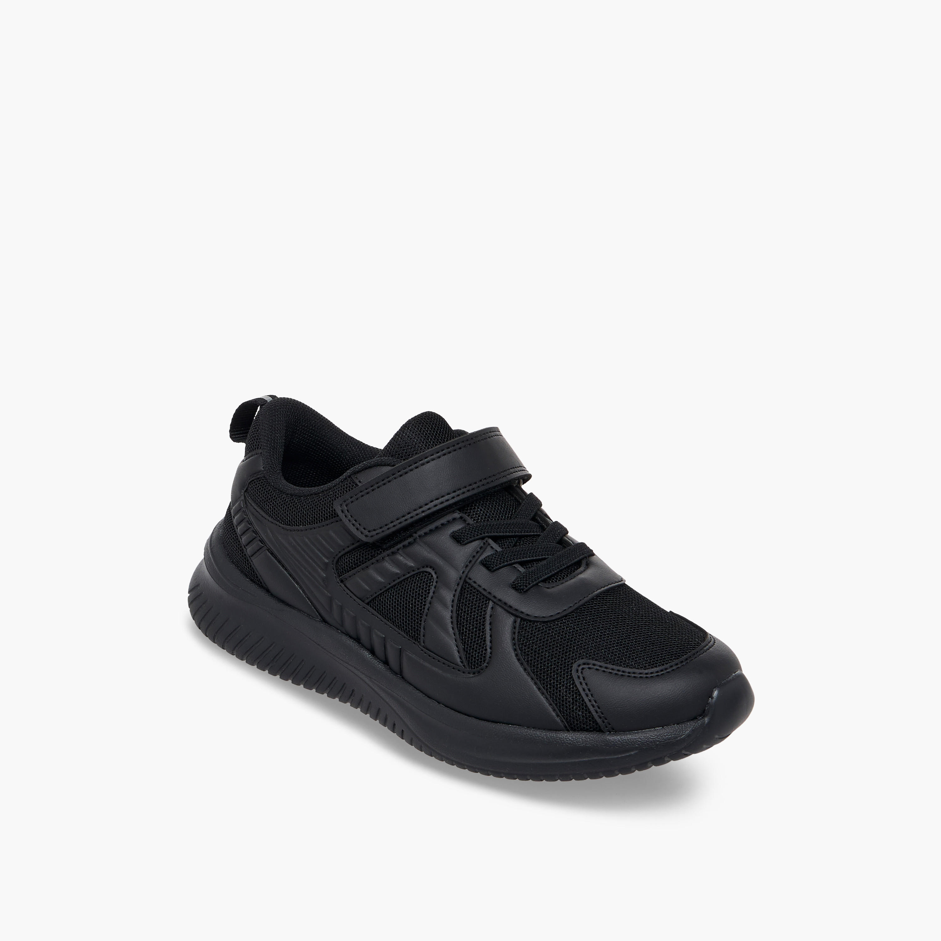 LBL by Shoexpress Kids Hook & Loop School Shoes-boys-shoes-schoolshoes-image-2