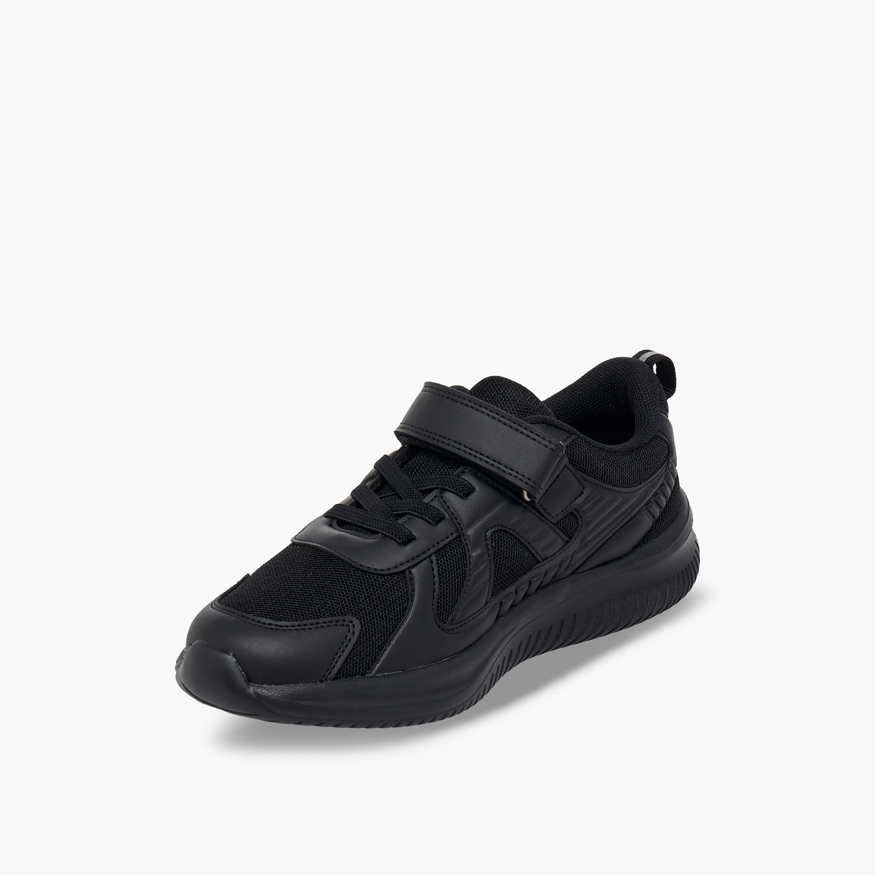 LBL by Shoexpress Kids Hook & Loop School Shoes-boys-shoes-schoolshoes-image-4