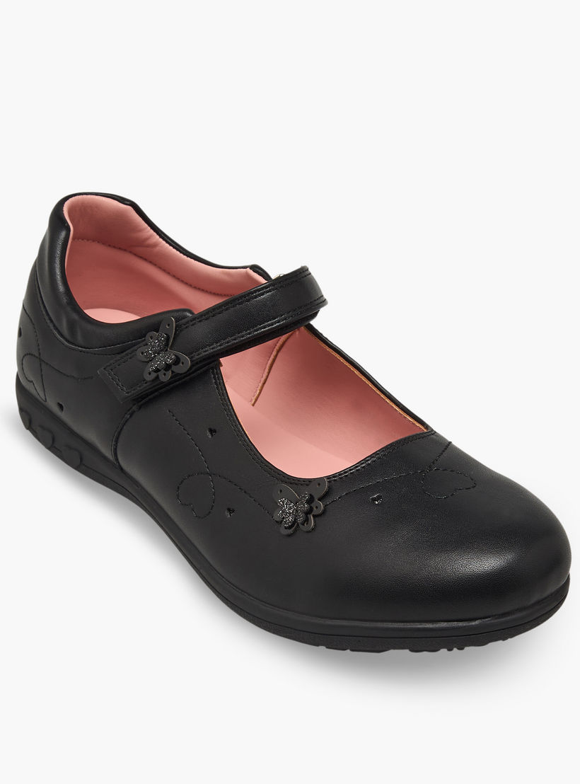 حذاء مدرسي مزين للفتيات من جونيورز-girls-shoes-maryjanes-image-2