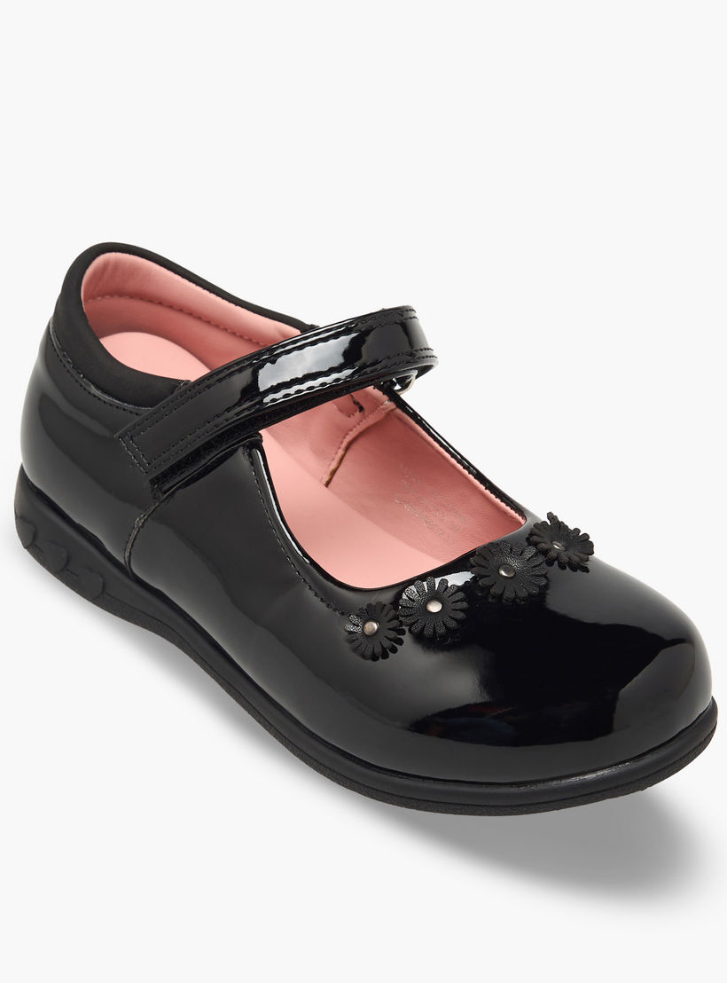 حذاء مدرسي مزين للفتيات من جونيورز-girls-shoes-maryjanes-image-2