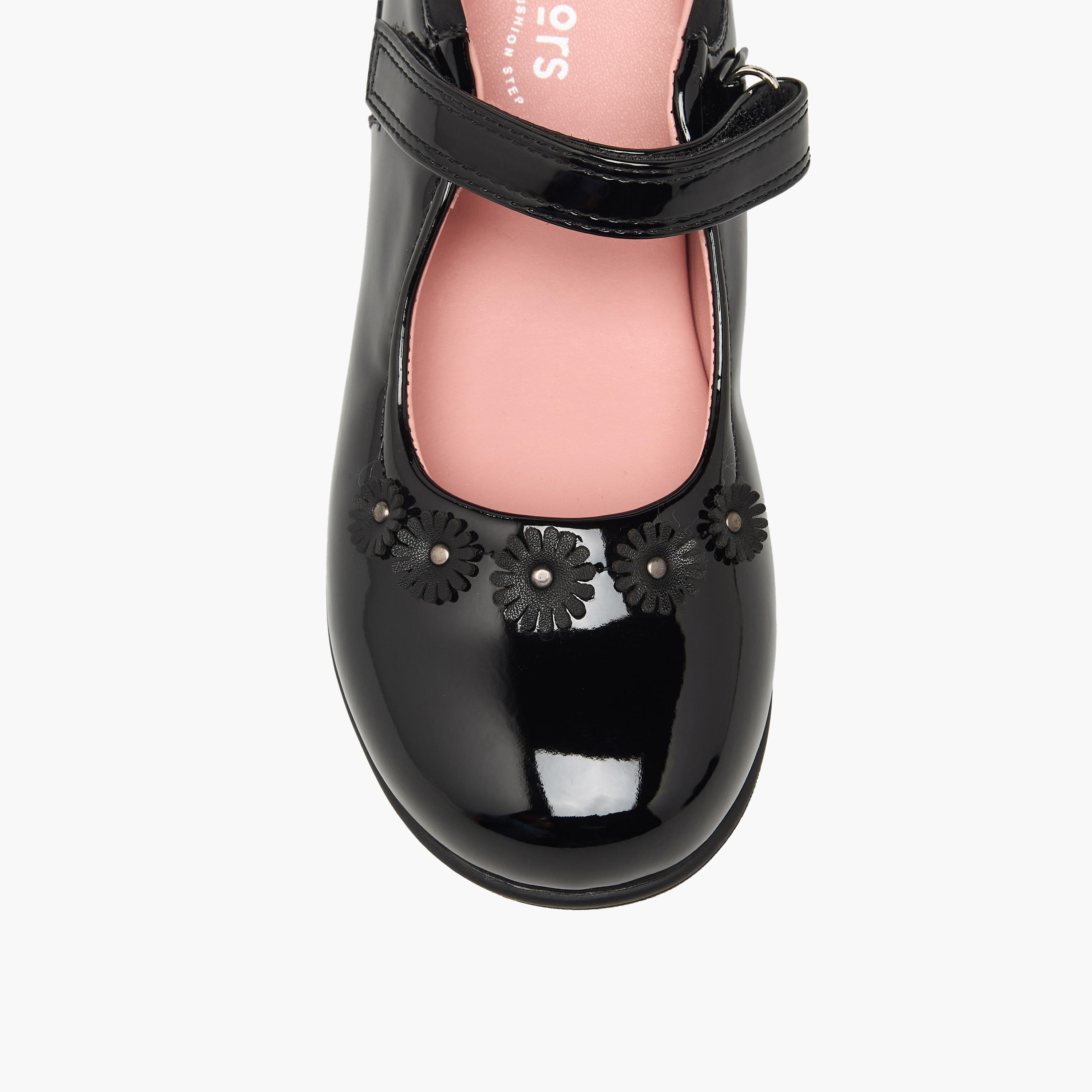 حذاء مدرسي مزين للفتيات من جونيورز-girls-shoes-maryjanes-image-3