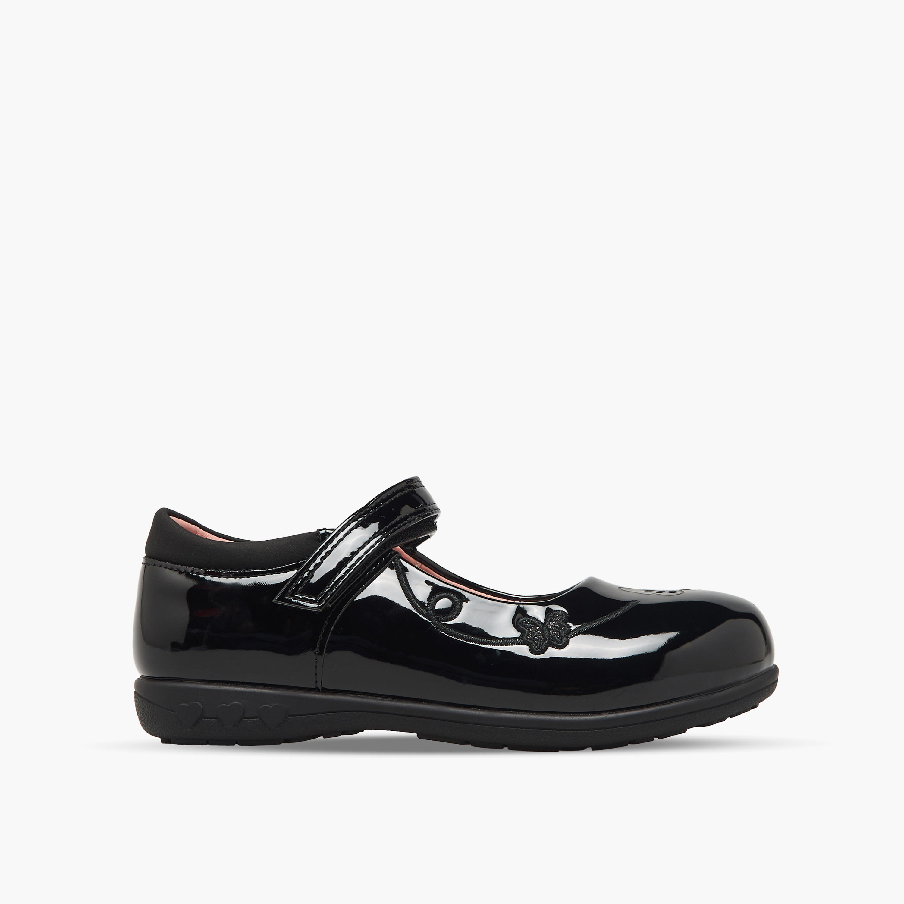 حذاء مدرسي بشريط إغلاق لاصق للبنات من جونيورز-girls-shoes-schoolshoes-image-4