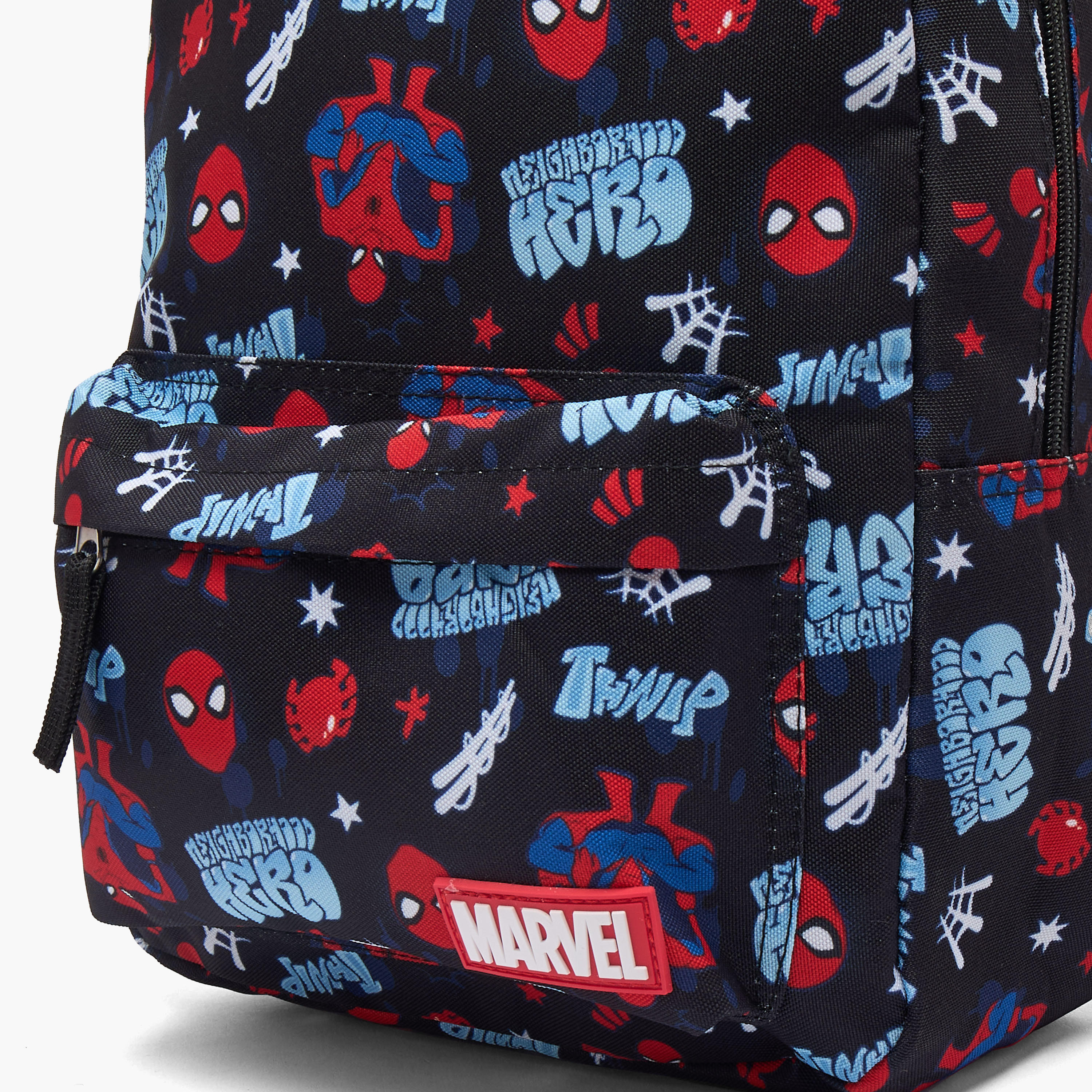 Spider-Man Print School Backpack for Boys 8-13 Years with Adjustable Shoulder Straps-boys-accessories-bagsandbackpacks-image-3