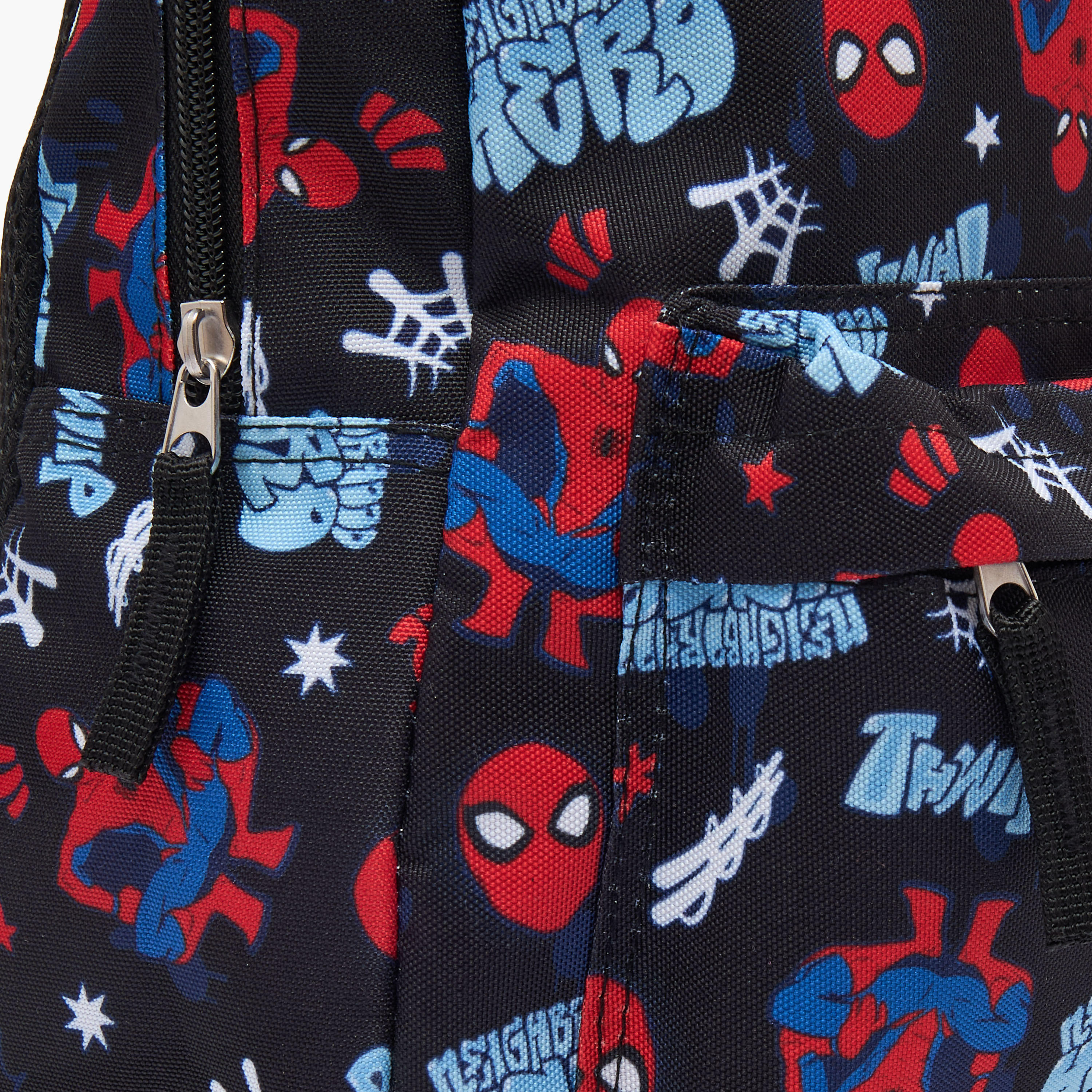 Spider-Man Print School Backpack for Boys 8-13 Years with Adjustable Shoulder Straps-boys-accessories-bagsandbackpacks-image-4