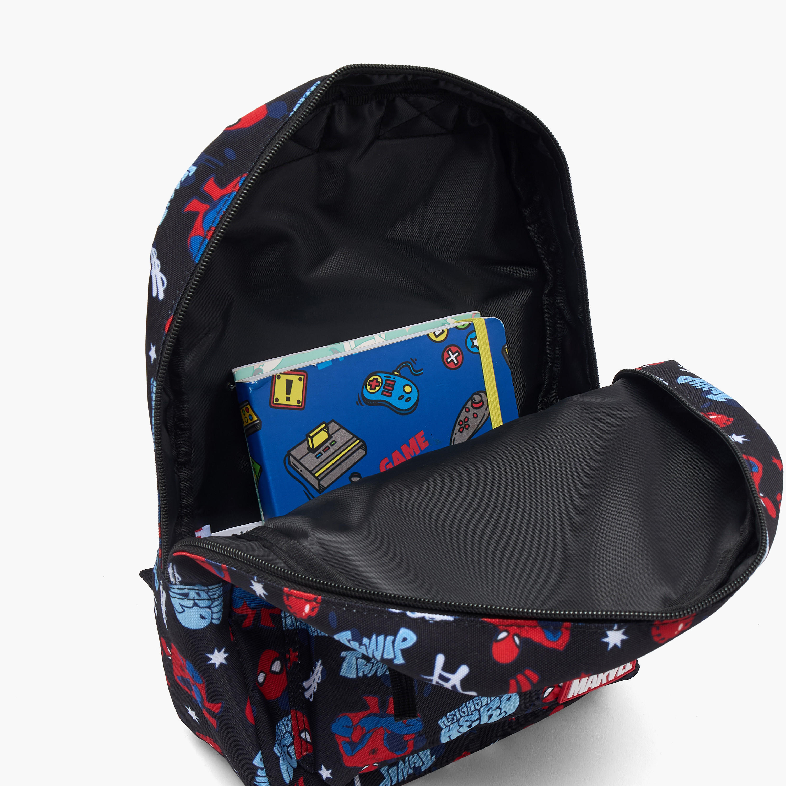 Spider-Man Print School Backpack for Boys 8-13 Years with Adjustable Shoulder Straps-boys-accessories-bagsandbackpacks-image-5
