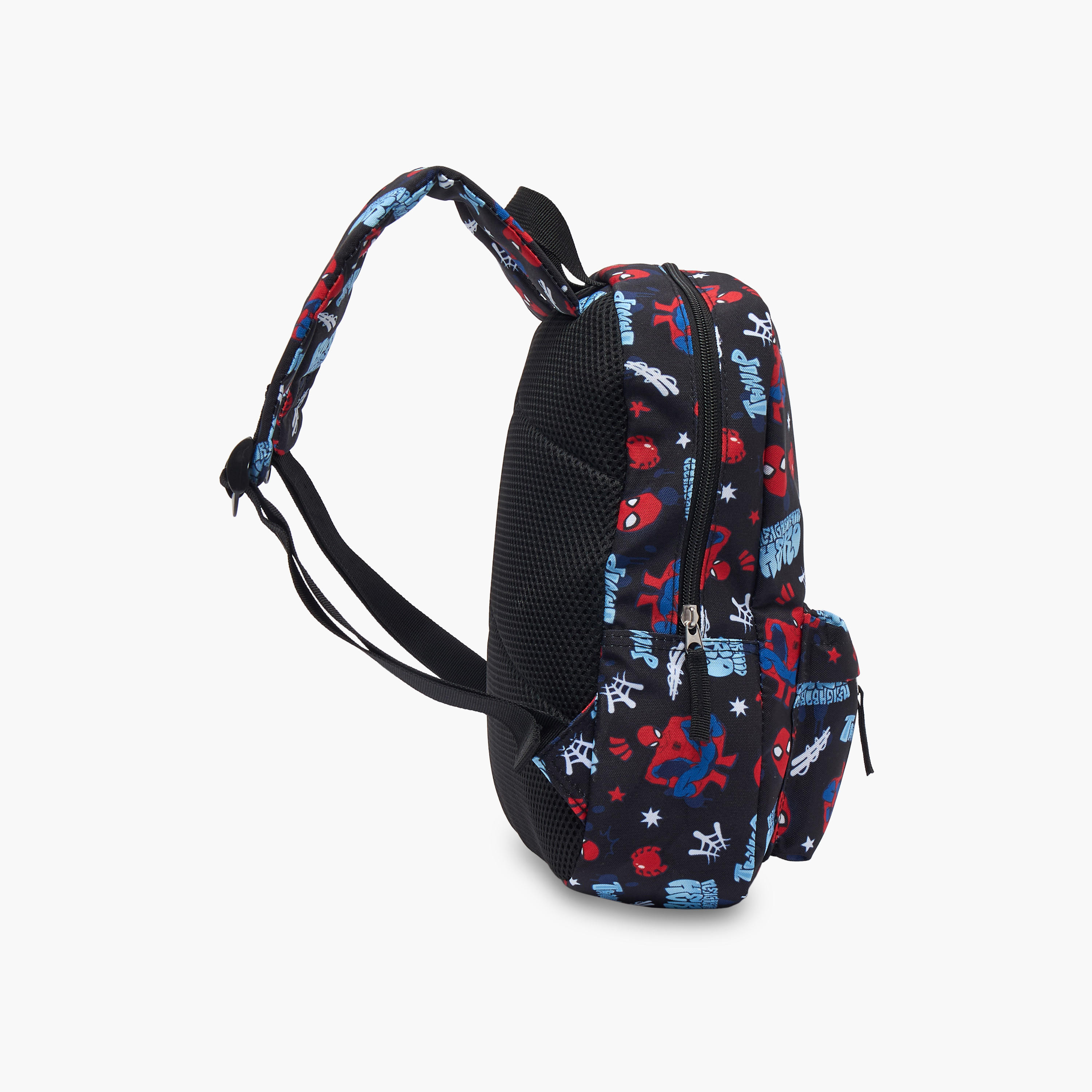Spider-Man Print School Backpack for Boys 8-13 Years with Adjustable Shoulder Straps-boys-accessories-bagsandbackpacks-image-6
