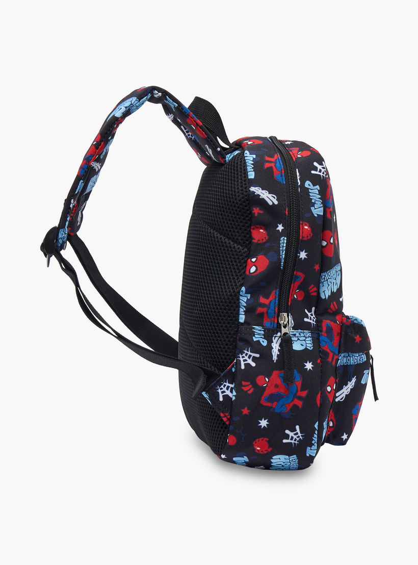 Spider-Man Print School Backpack for Boys 8-13 Years with Adjustable Shoulder Straps-boys-accessories-bagsandbackpacks-image-6