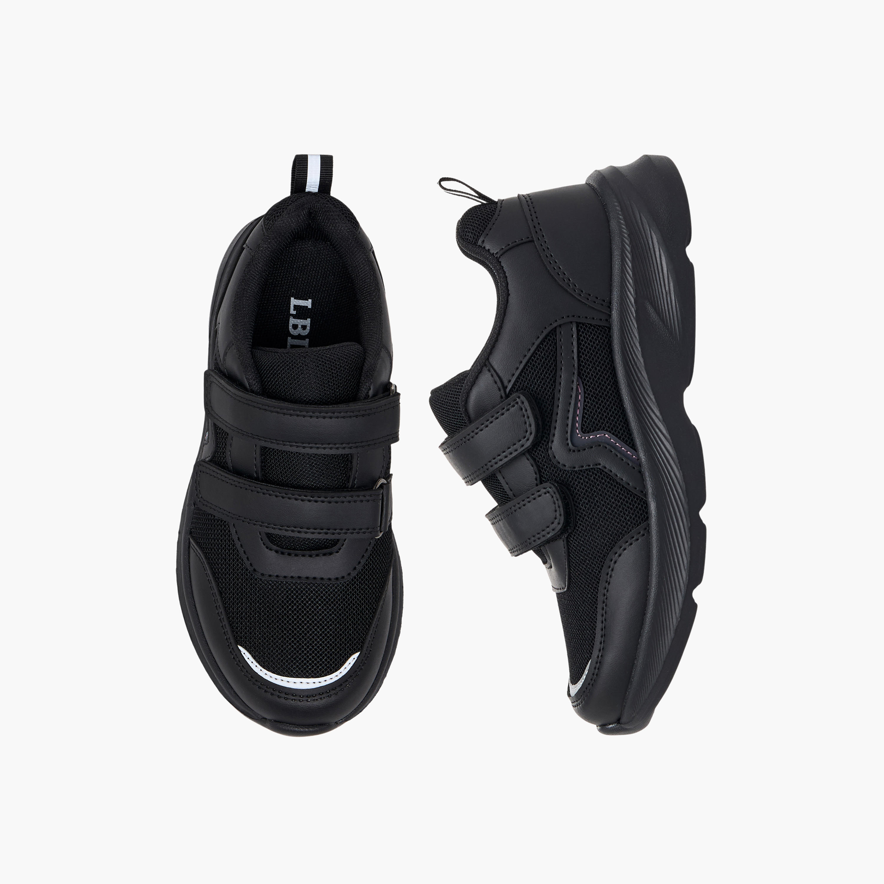 LBL by Shoexpress Kids Hook & Loop School Shoes-boys-shoes-schoolshoes-image-1