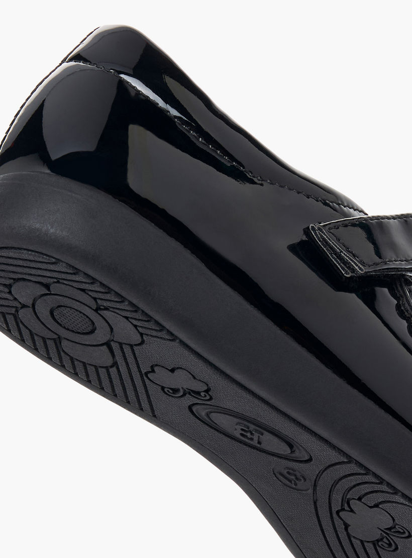 Flora Bella Girls Hook & Loop Mary Jane School Shoes-girls-shoes-maryjanes-image-10