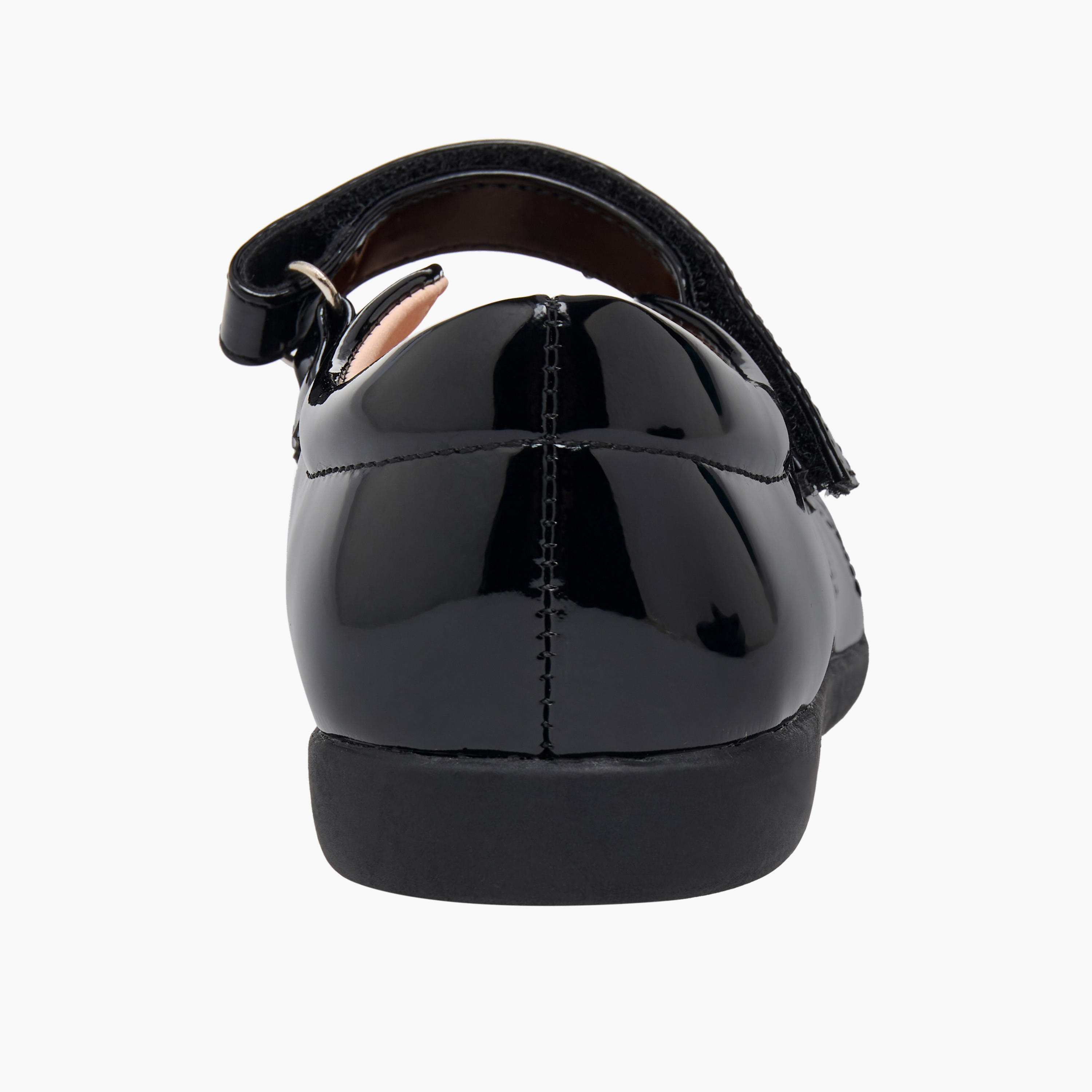 Flora Bella Girls Hook & Loop Mary Jane School Shoes-girls-shoes-maryjanes-image-9