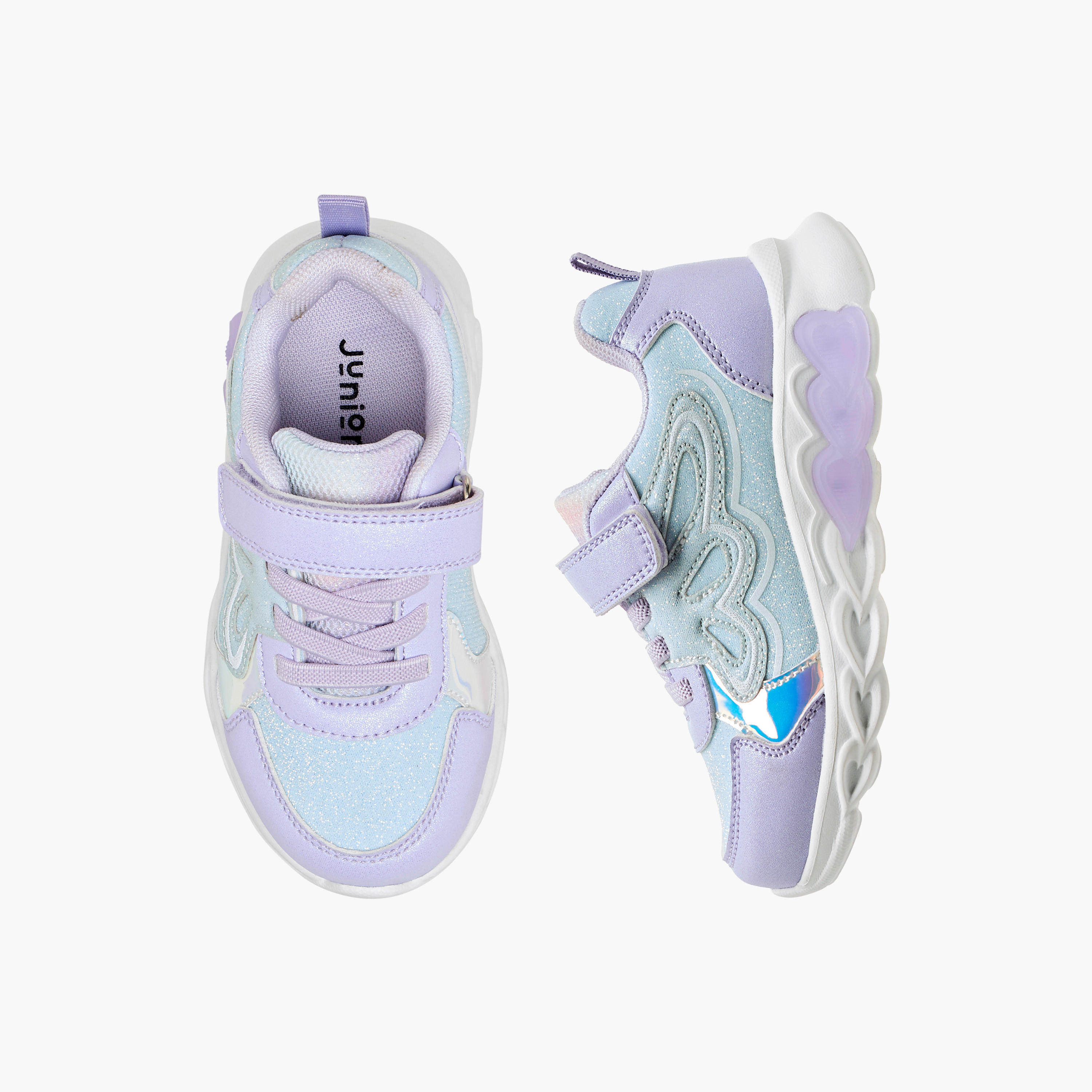 Juniors Girls Light-Up Sneakers-girls-shoes-sneakers-image-1