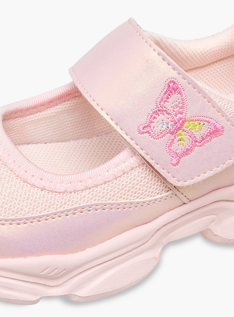 حذاء سنيكرز بشريط إغلاق لاصق للبنات من فلورا بيلا-girls-shoes-sneakers-image-4