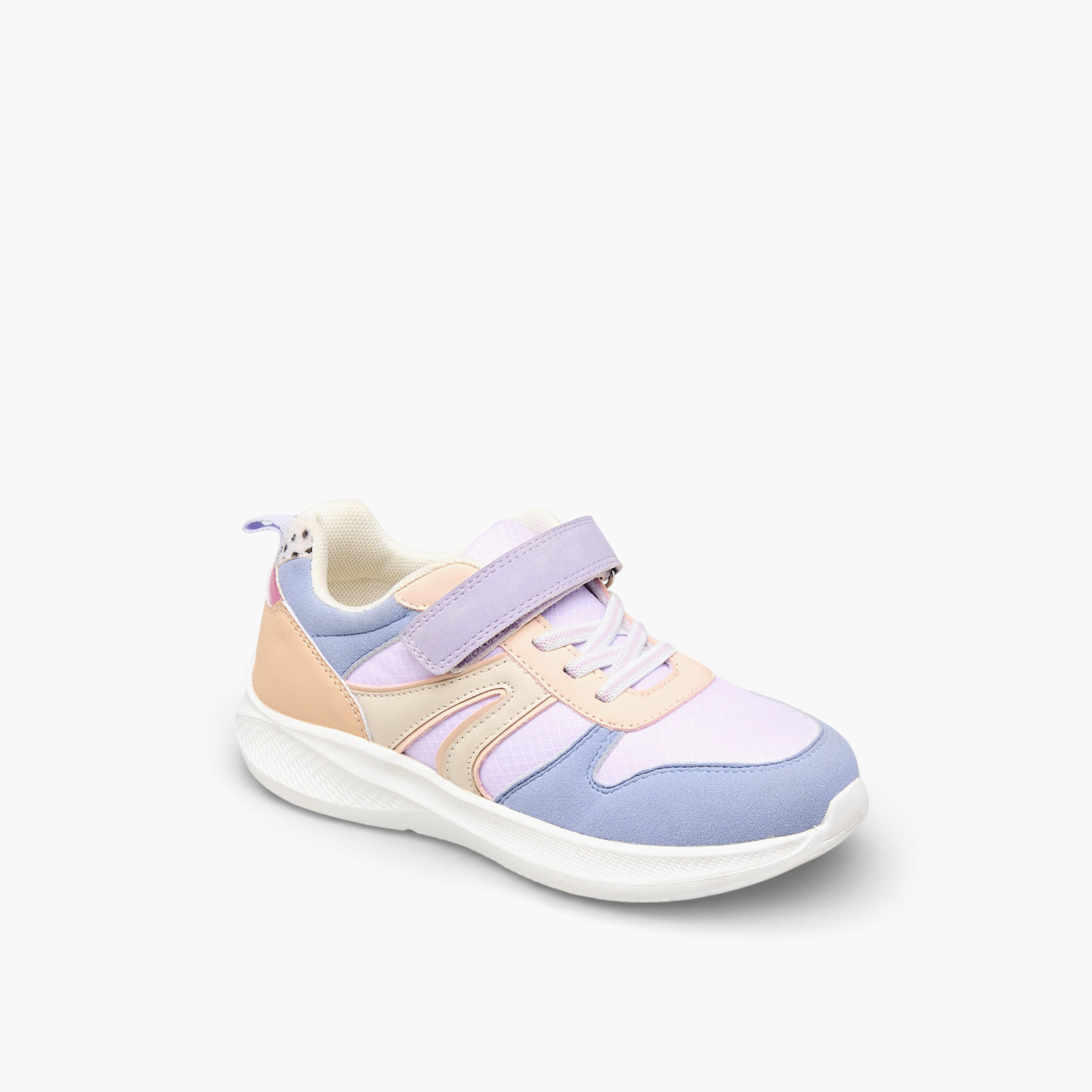 حذاء سنيكرز بشريط إغلاق لاصق للبنات من فلورا بيلا-girls-shoes-sneakers-image-2
