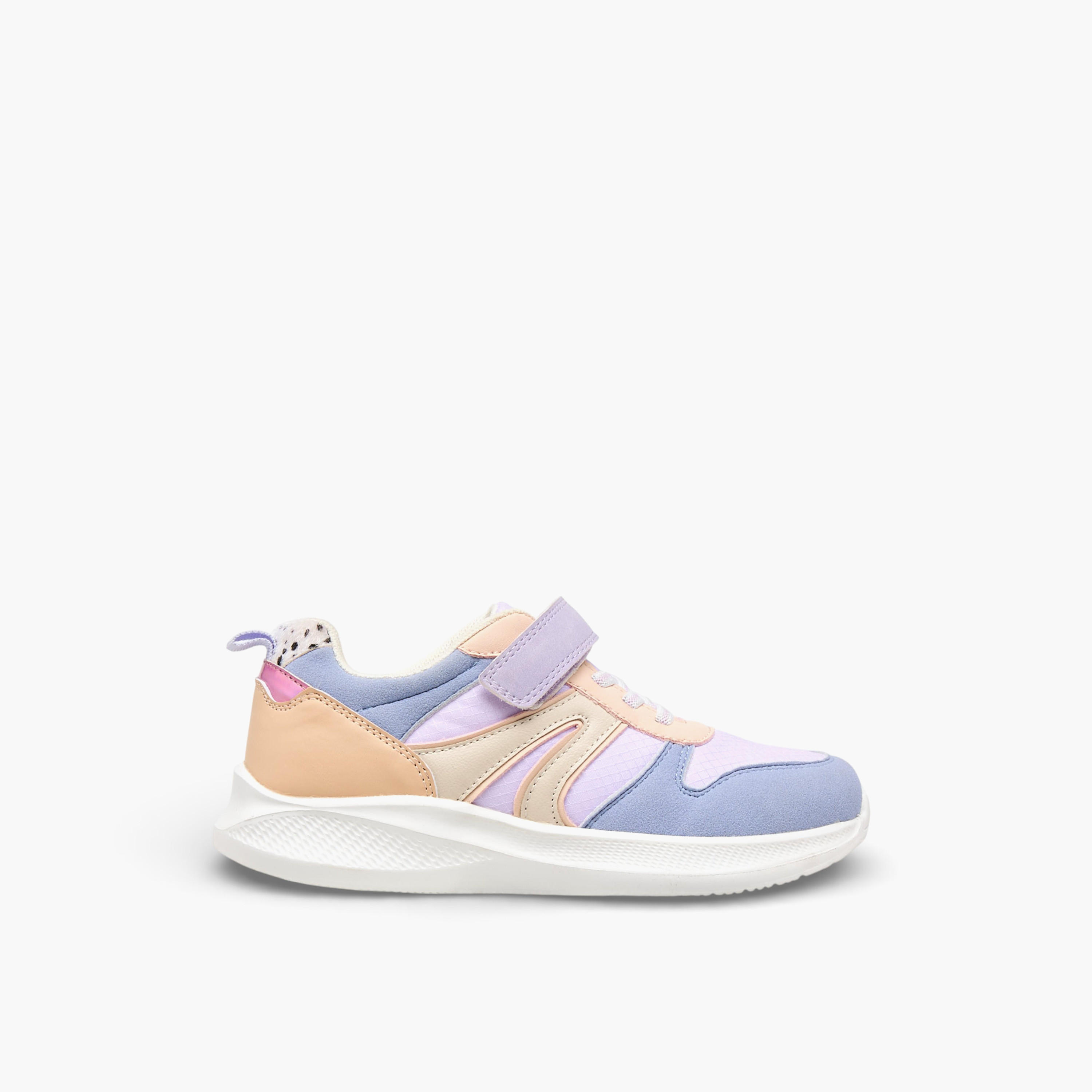 حذاء سنيكرز بشريط إغلاق لاصق للبنات من فلورا بيلا-girls-shoes-sneakers-image-3